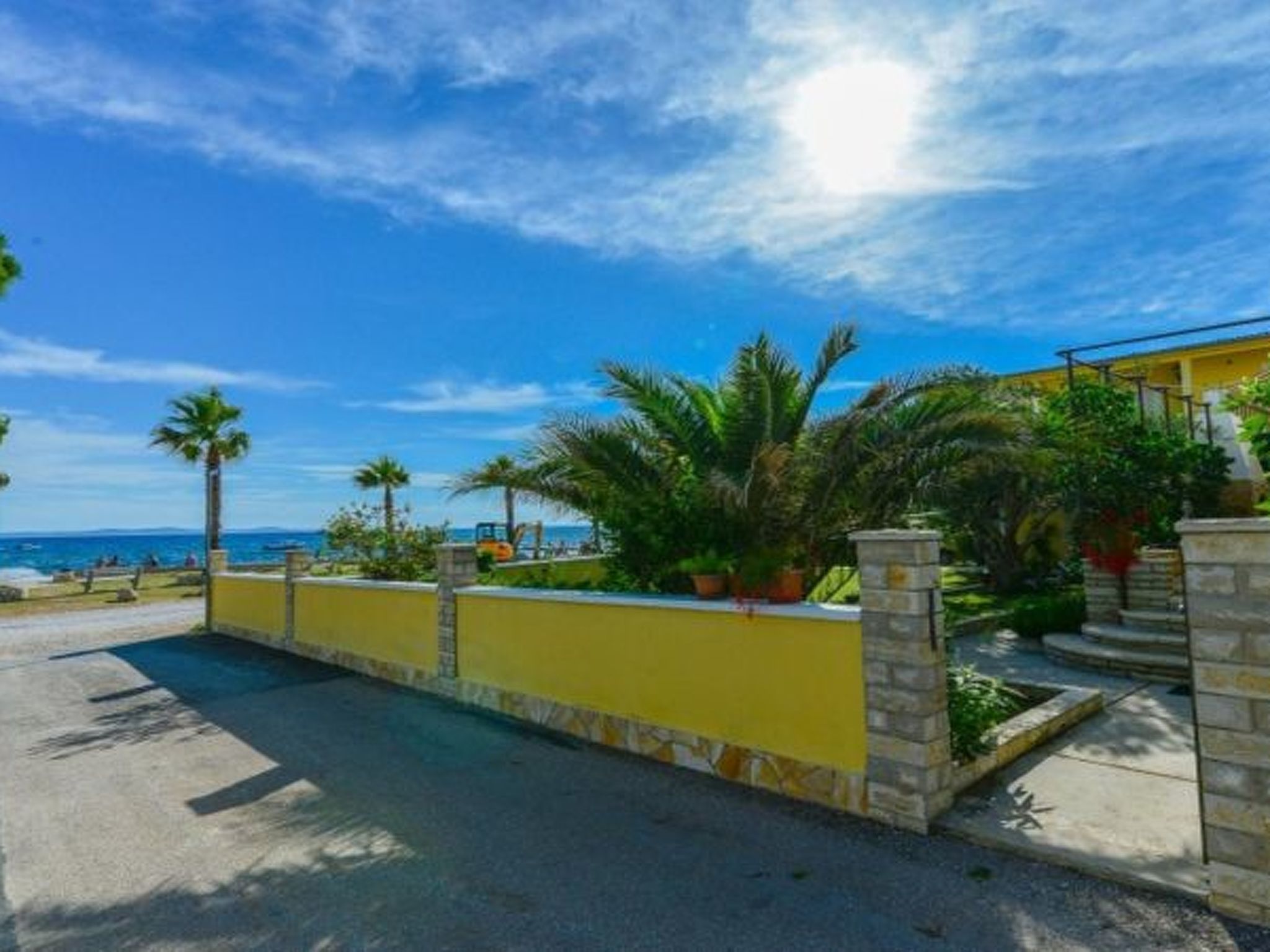 Photo of Holiday Apartment Inga Yellow with a sea view