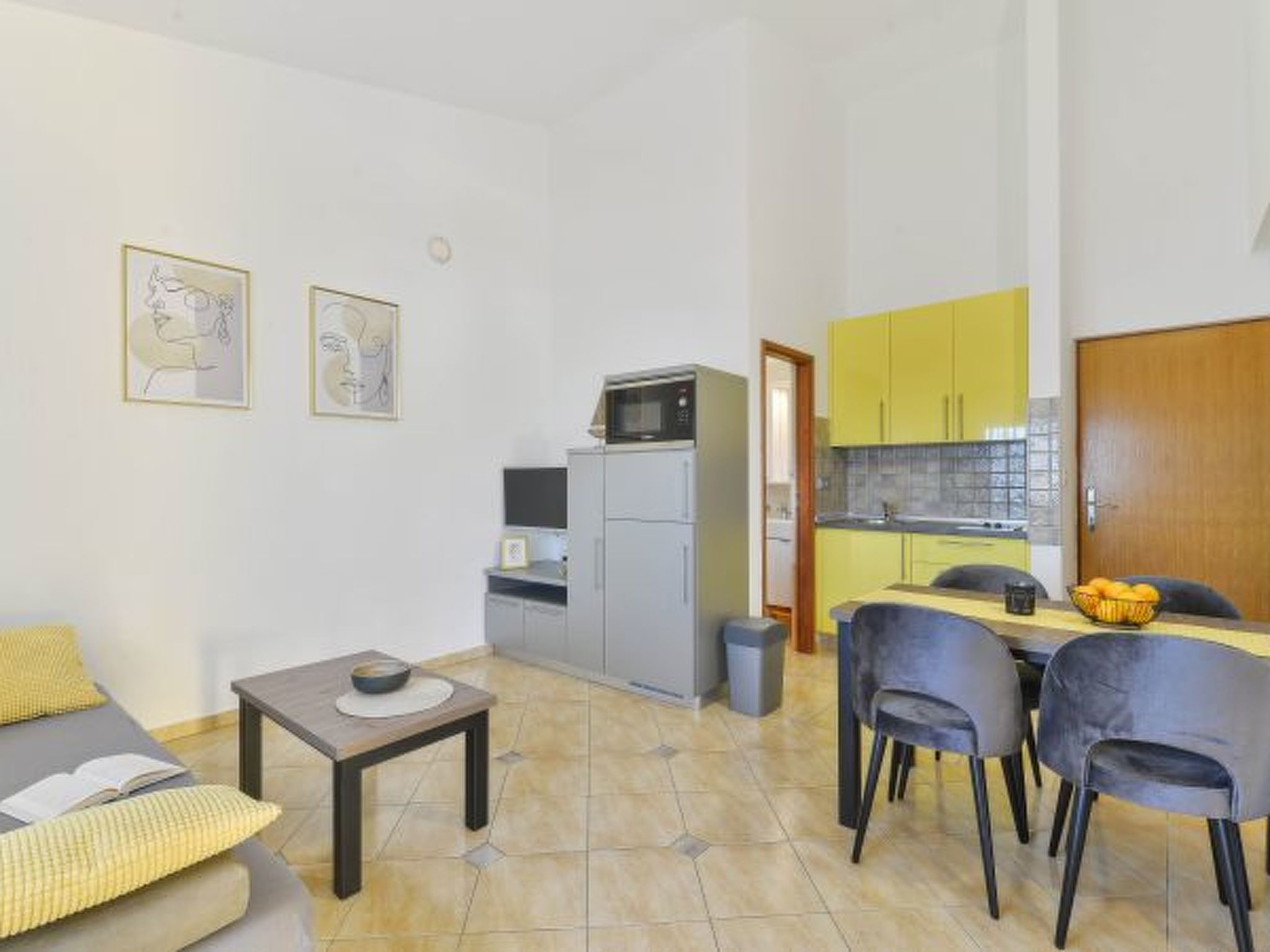 Photo of Holiday Apartment Inga Yellow with a sea view