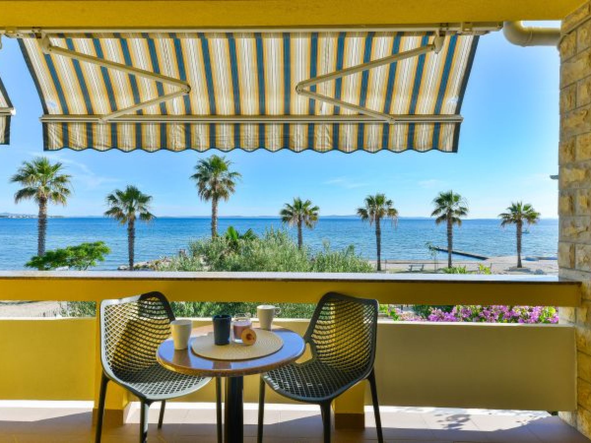 Photo of Holiday Apartment Inga Yellow with a sea view