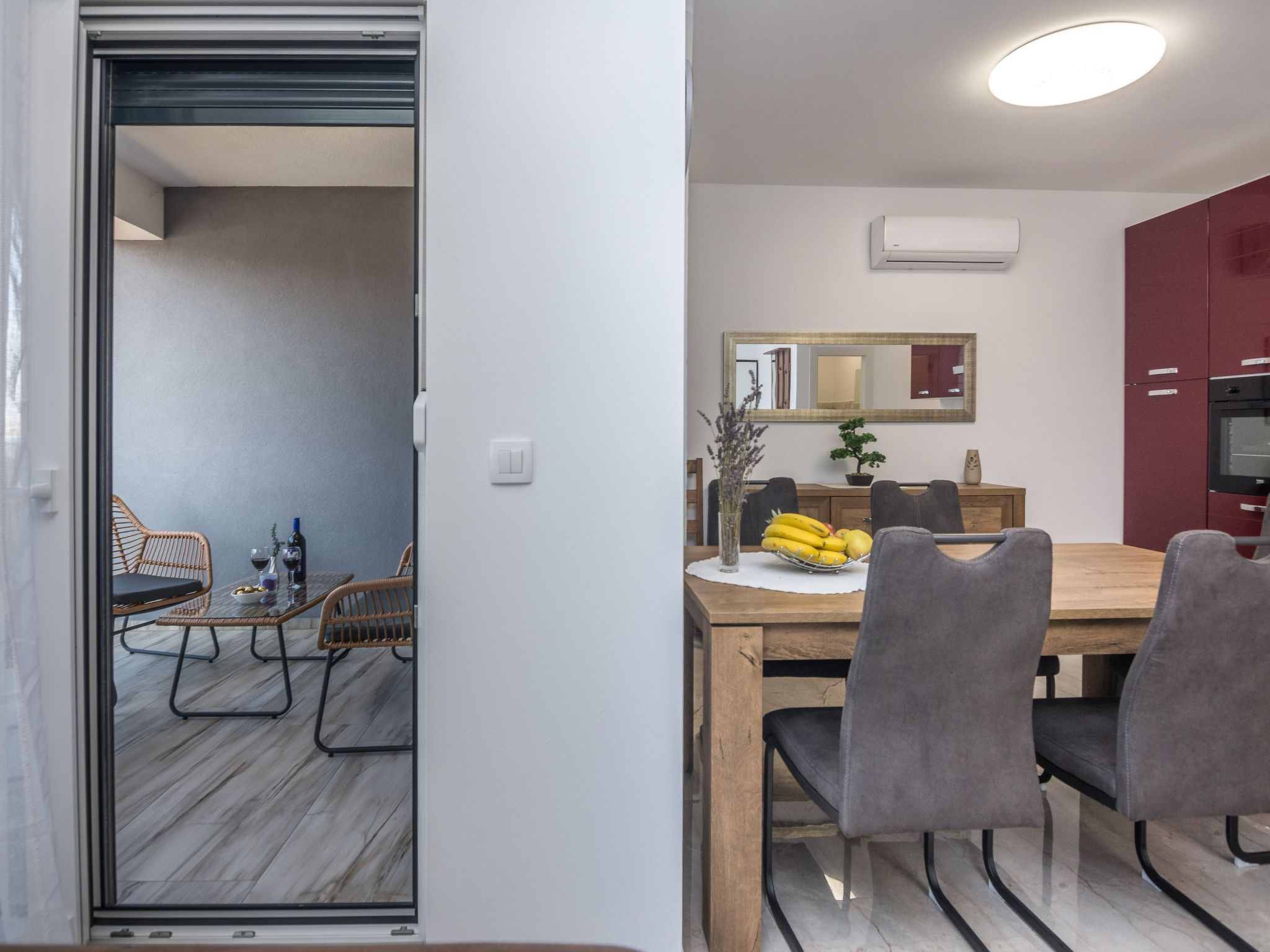 Wohnung mit Meerblick Glamour Vir - Agentur TA Leut-Dedans