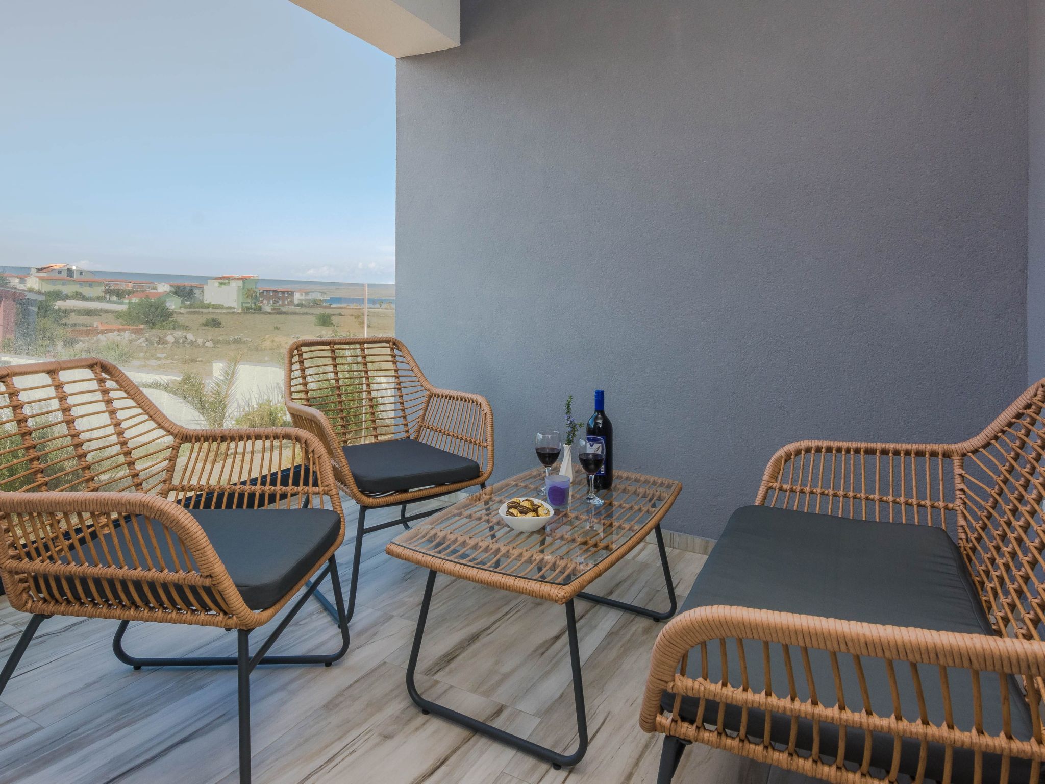 Wohnung mit Meerblick Glamour Vir - Agentur TA Leut-Dehors