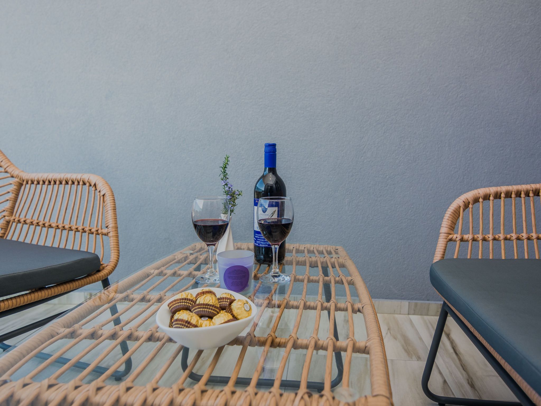 Photo of Wohnung mit Meerblick Glamour Vir - Agentur TA Leut