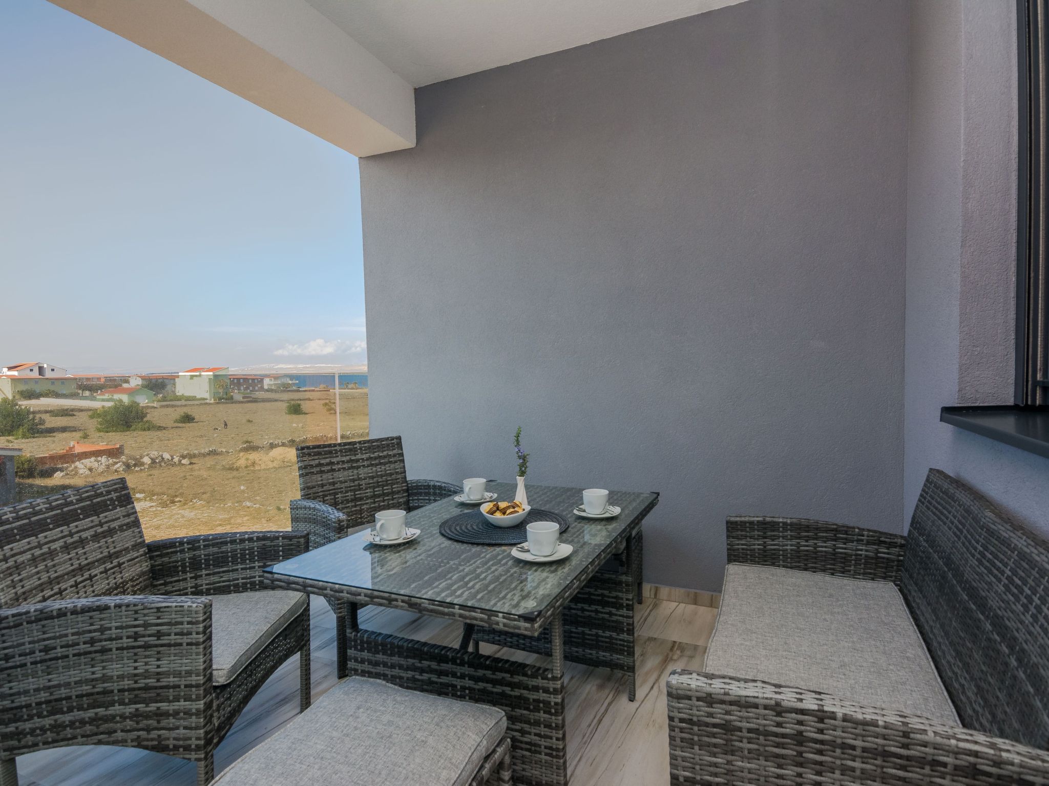 Photo of Wohnung mit Meerblick Glamour Vir - Agentur TA Leut