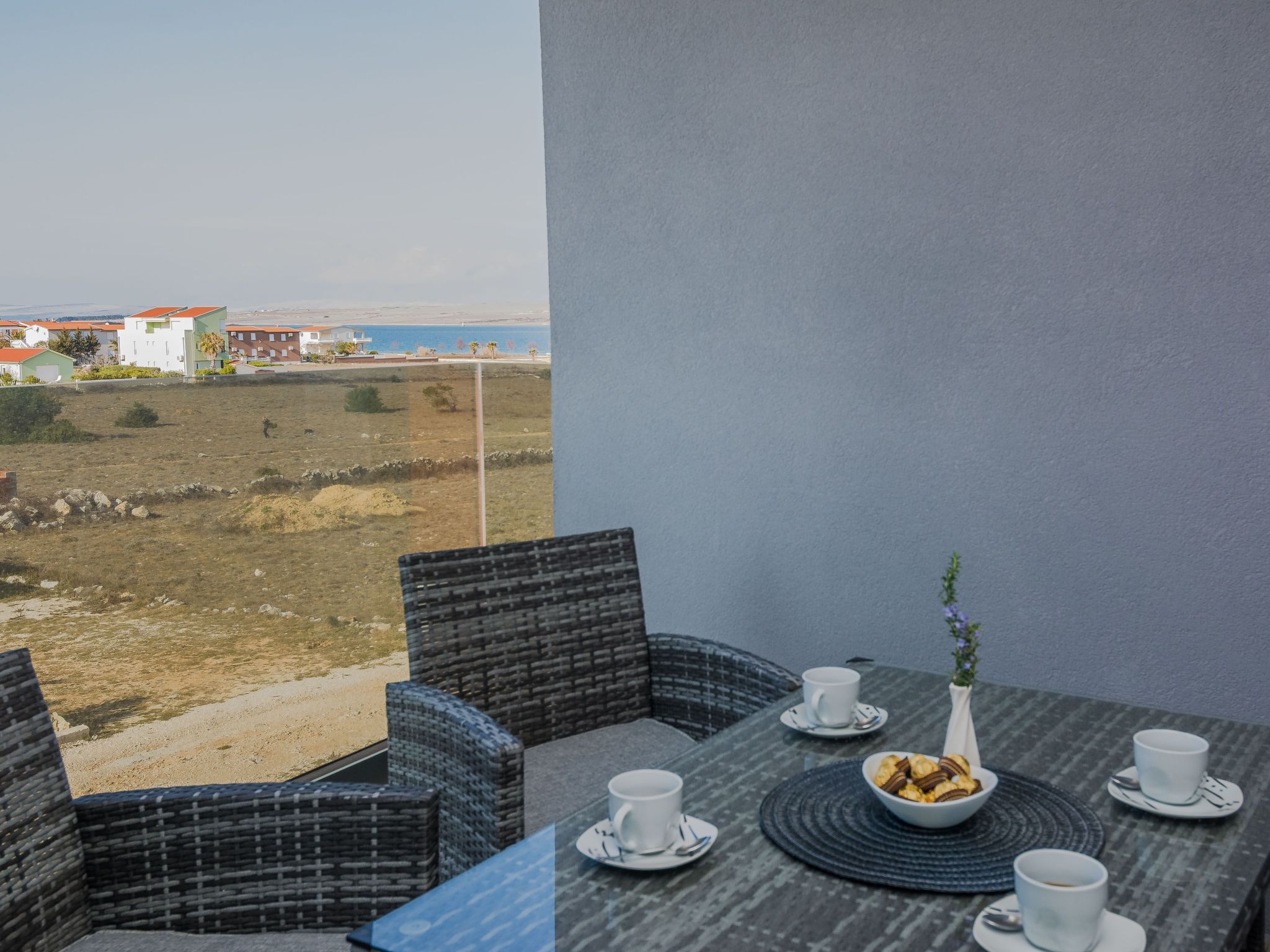 Photo of Wohnung mit Meerblick Glamour Vir - Agentur TA Leut