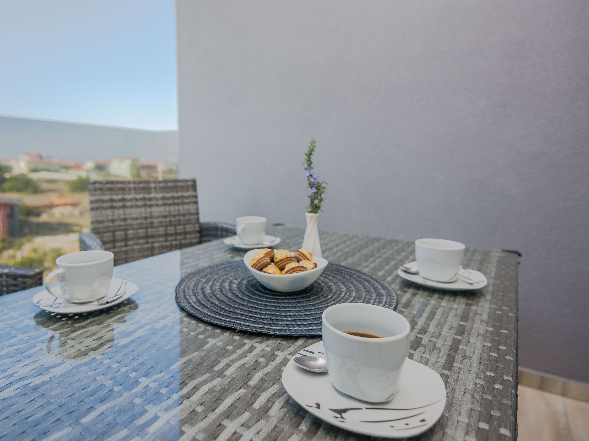 Photo of Wohnung mit Meerblick Glamour Vir - Agentur TA Leut