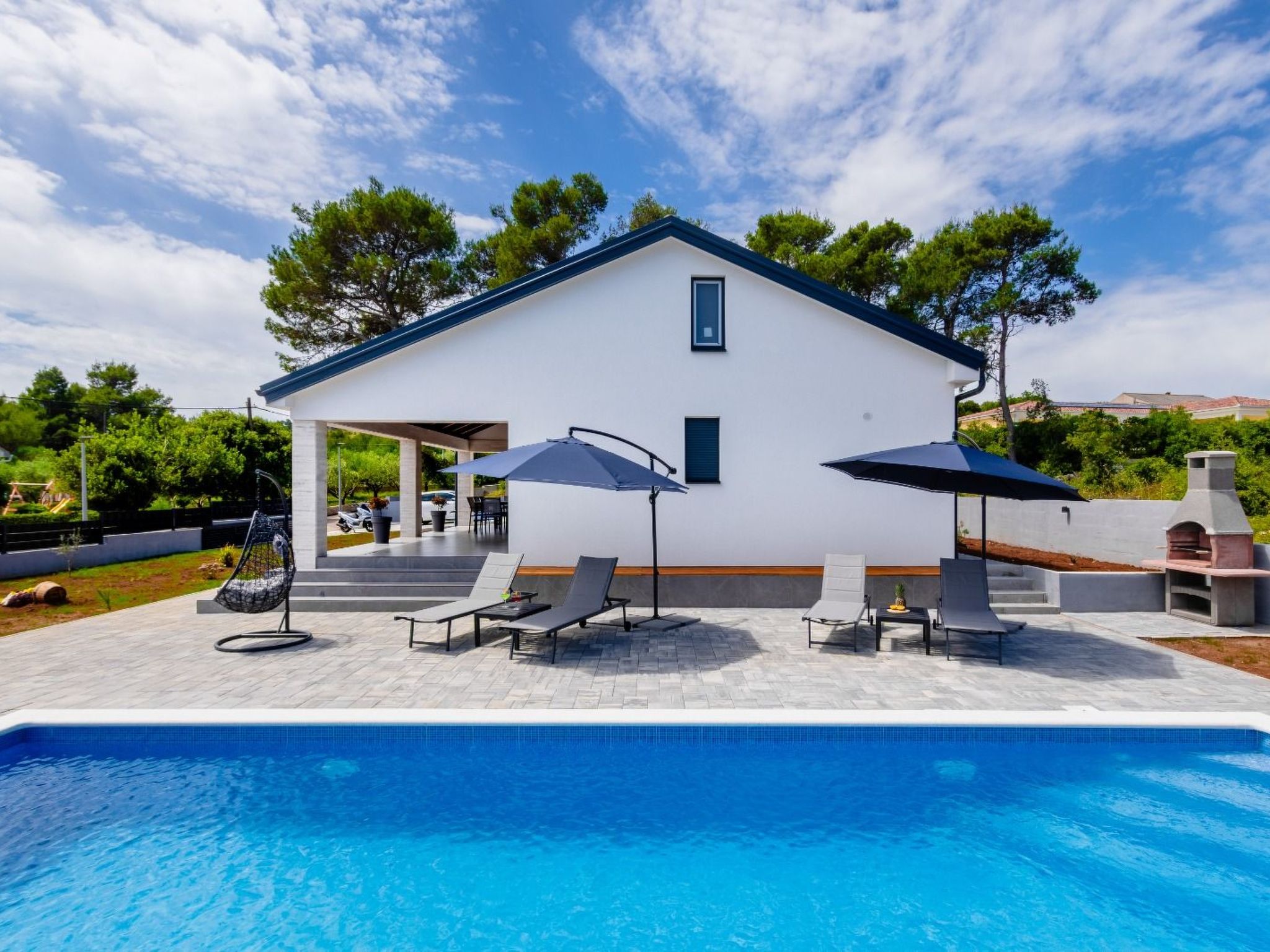 Vakantiehuis met privé zwembad in Vir (Kroatië) voor 7 personen