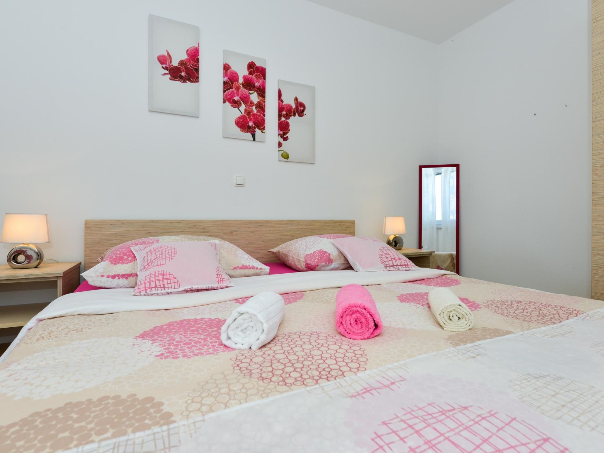 Für fünf Personen im ersten Stock