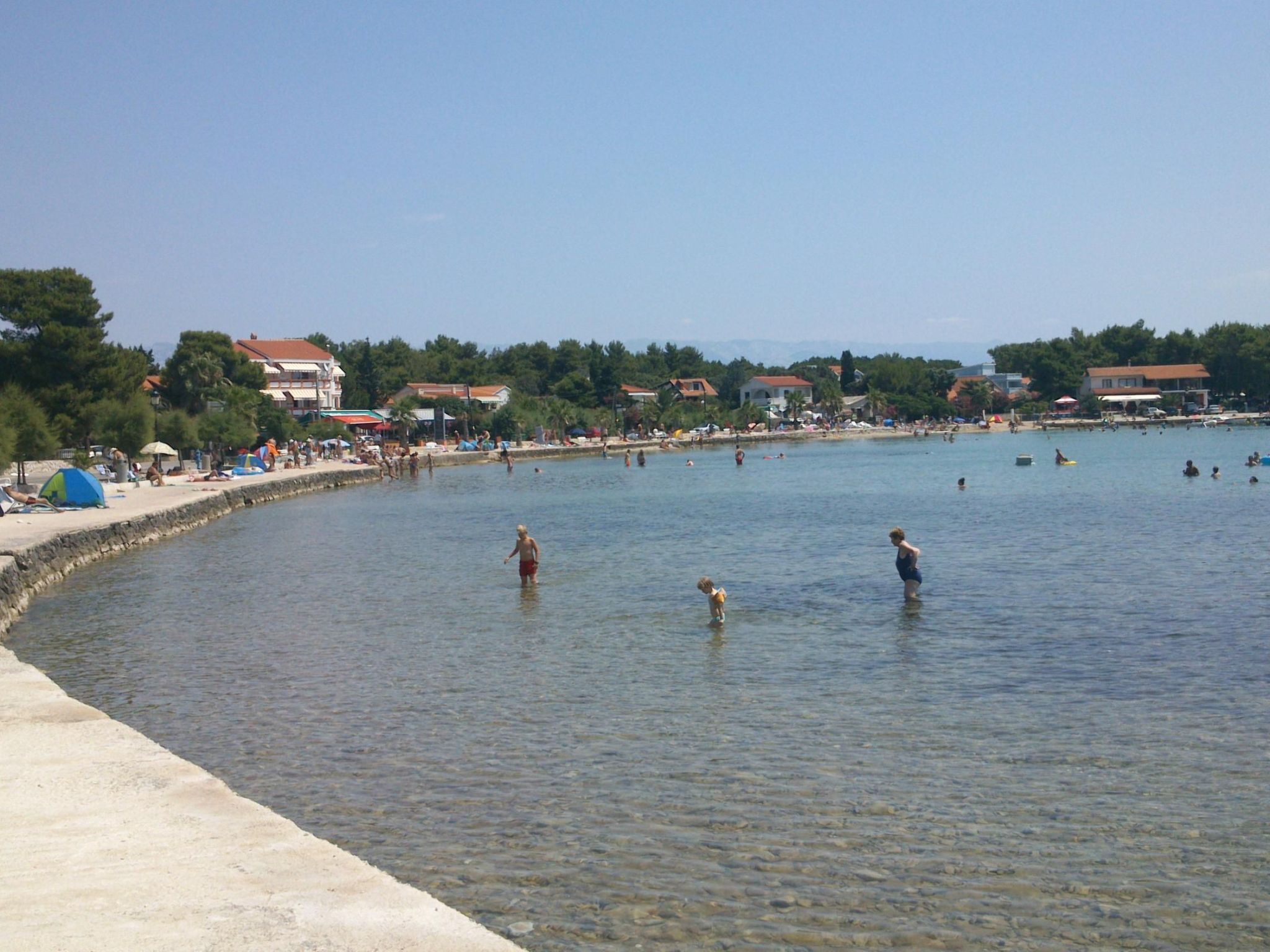 Wohnung in Vir mit privatem Balkon-Outside