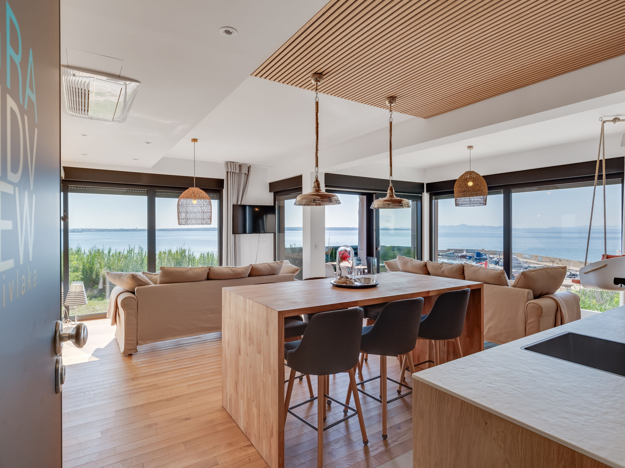 Grandview Privlaka: Modern appartement op 50 meter van het strand - foto 4