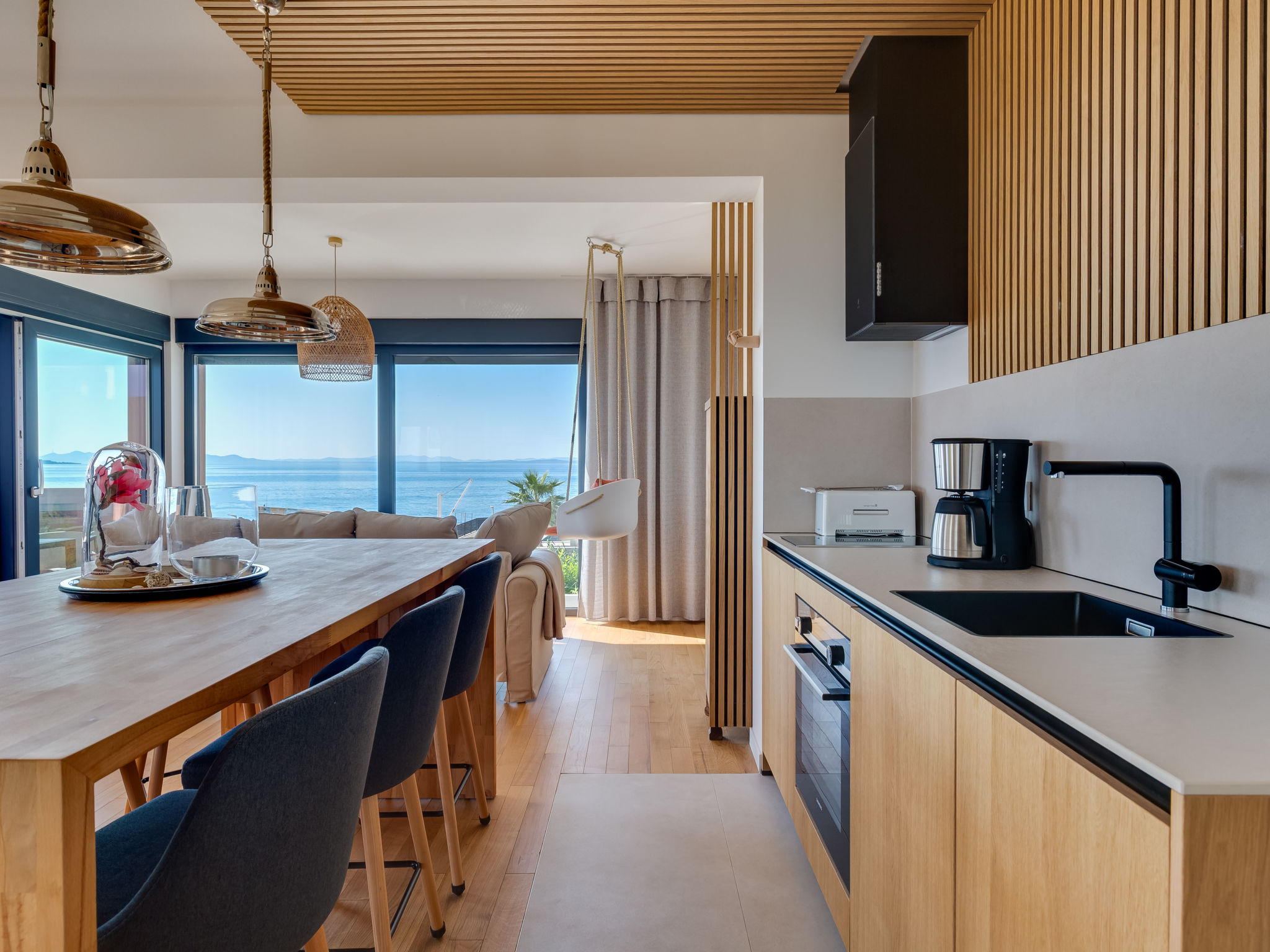 Grandview Privlaka: Modern appartement op 50 meter van het strand - foto 8