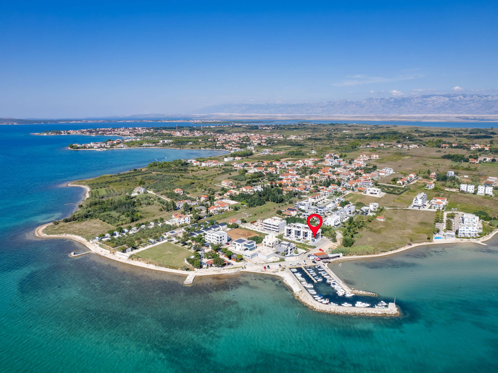 Grandview Privlaka: Modern appartement op 50 meter van het strand - foto 31