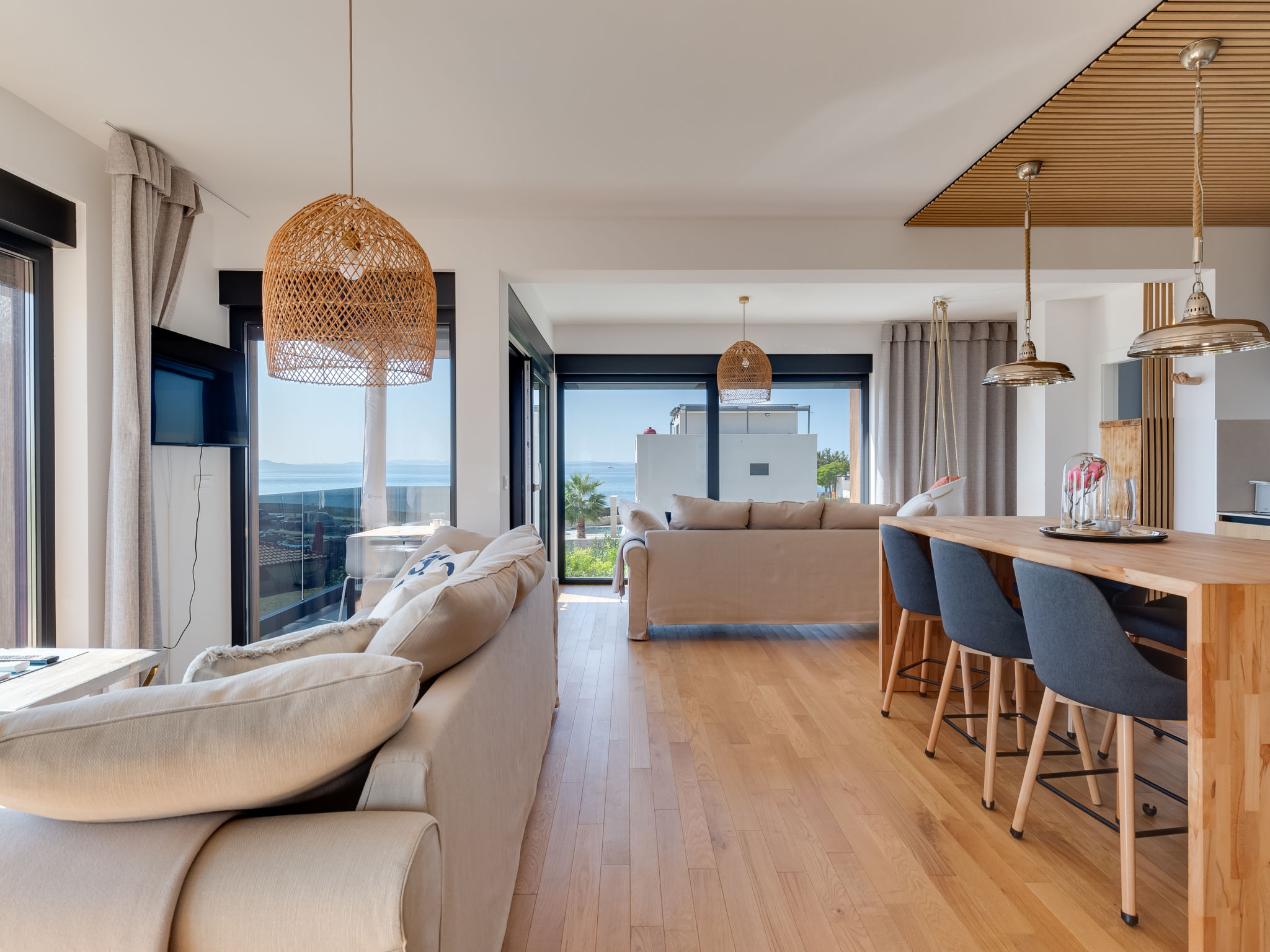 Grandview Privlaka: Modern appartement op 50 meter van het strand - foto 12