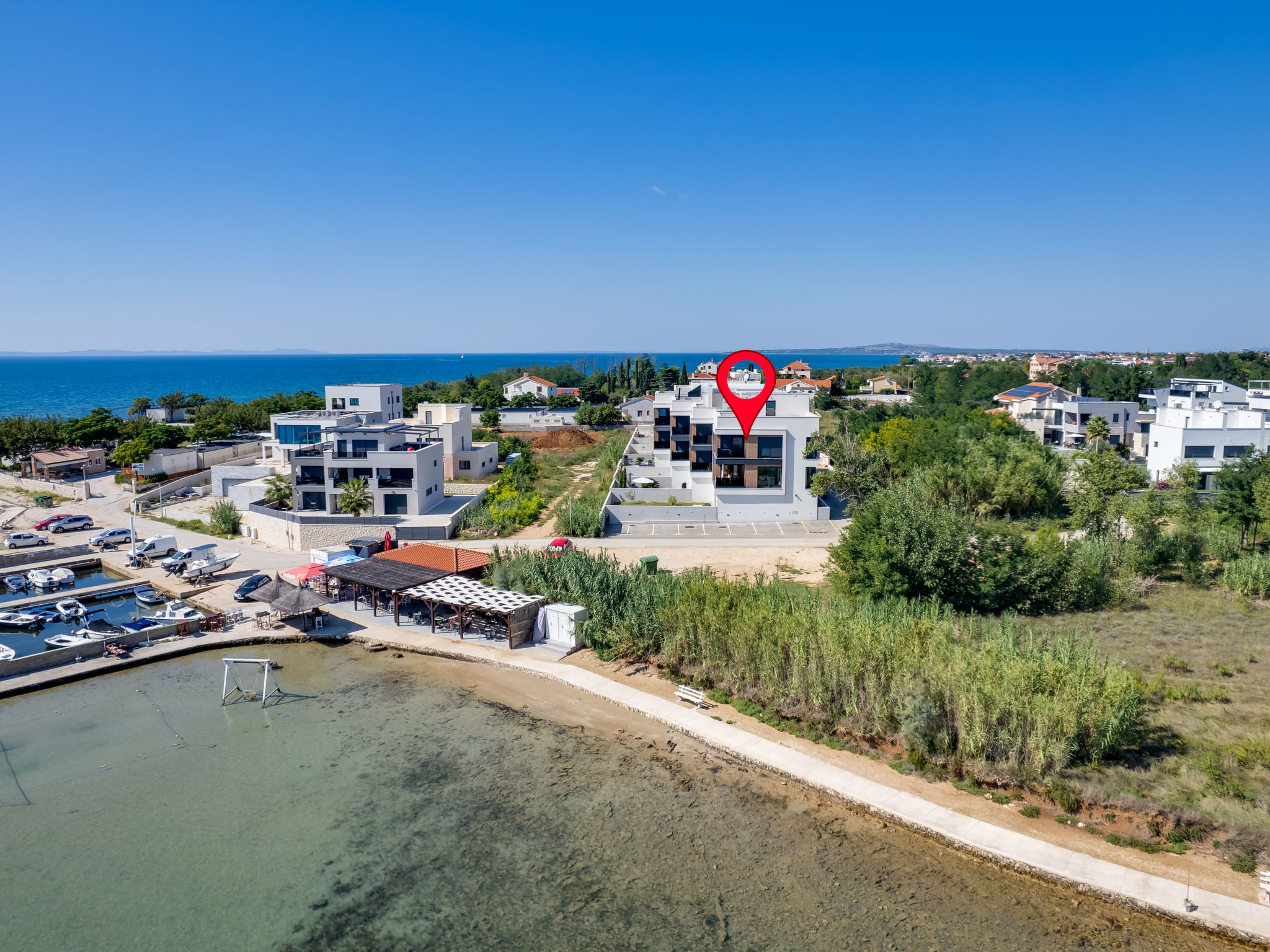 Grandview Privlaka: Modern appartement op 50 meter van het strand - foto 33