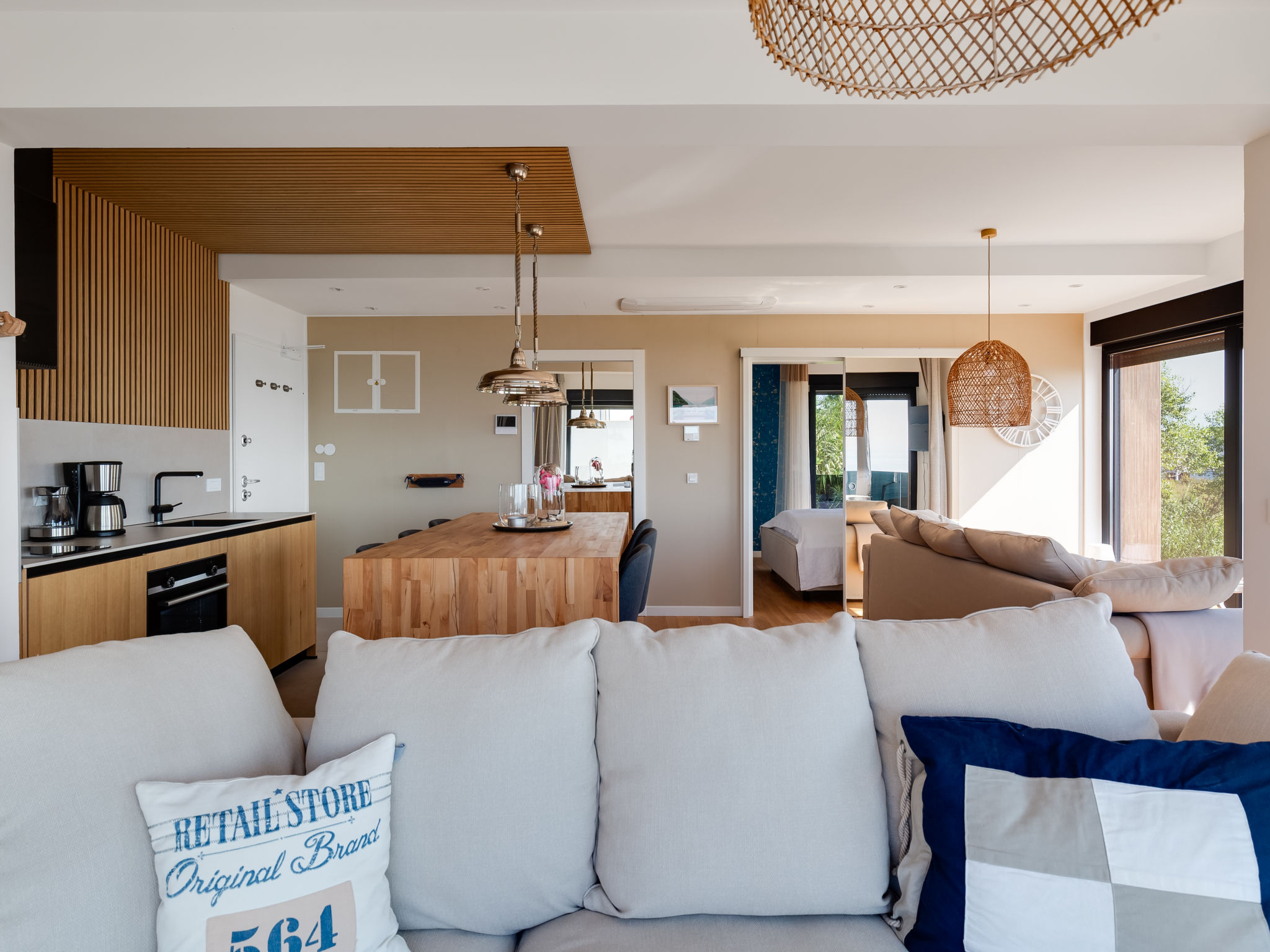 Grandview Privlaka: Modern appartement op 50 meter van het strand - foto 18
