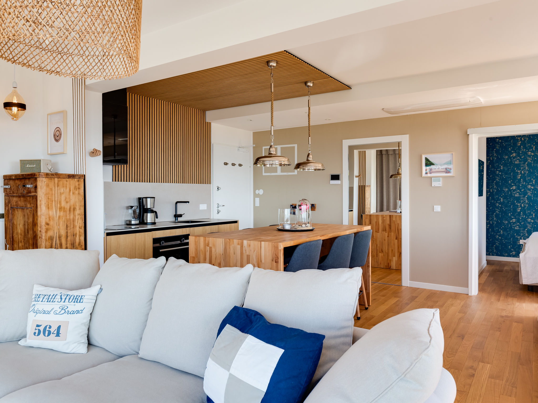 Grandview Privlaka: Modern appartement op 50 meter van het strand - foto 19
