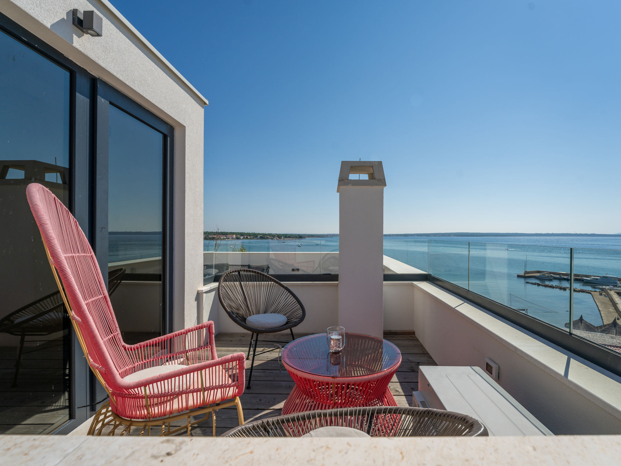 Grandview Privlaka: Modern appartement op 50 meter van het strand - foto 29