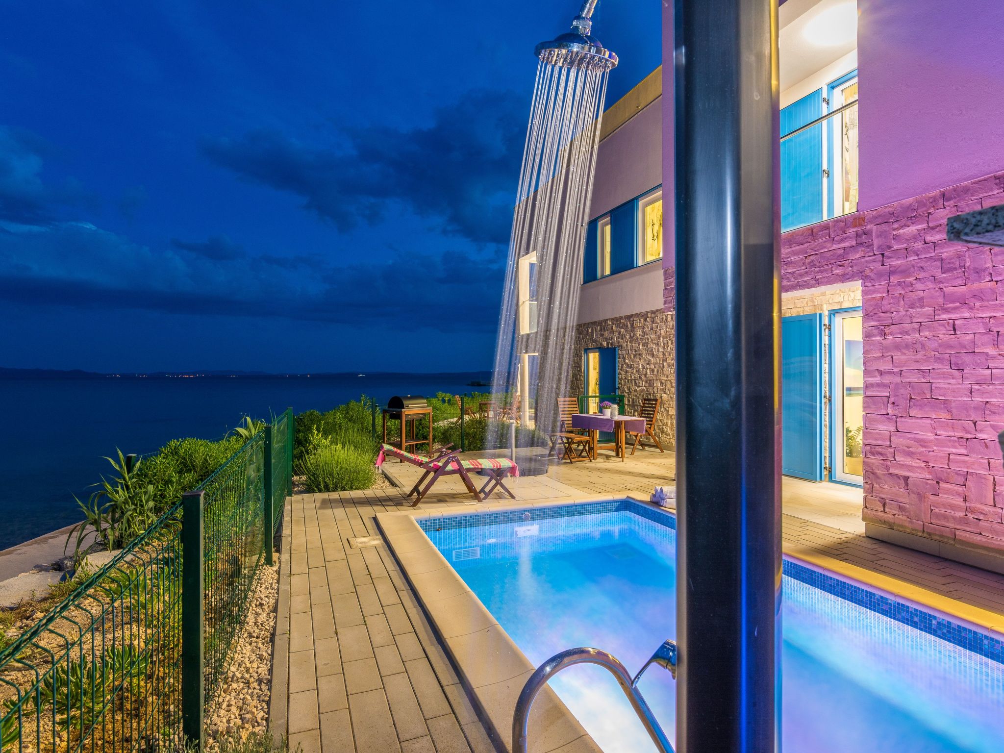 Vakantiehuis met privé zwembad in Privlaka (Kroatië) voor 10 personen