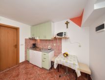 Compact appartement vlakbij zee in Privlaka voor 1 persoon - thumbnail 4