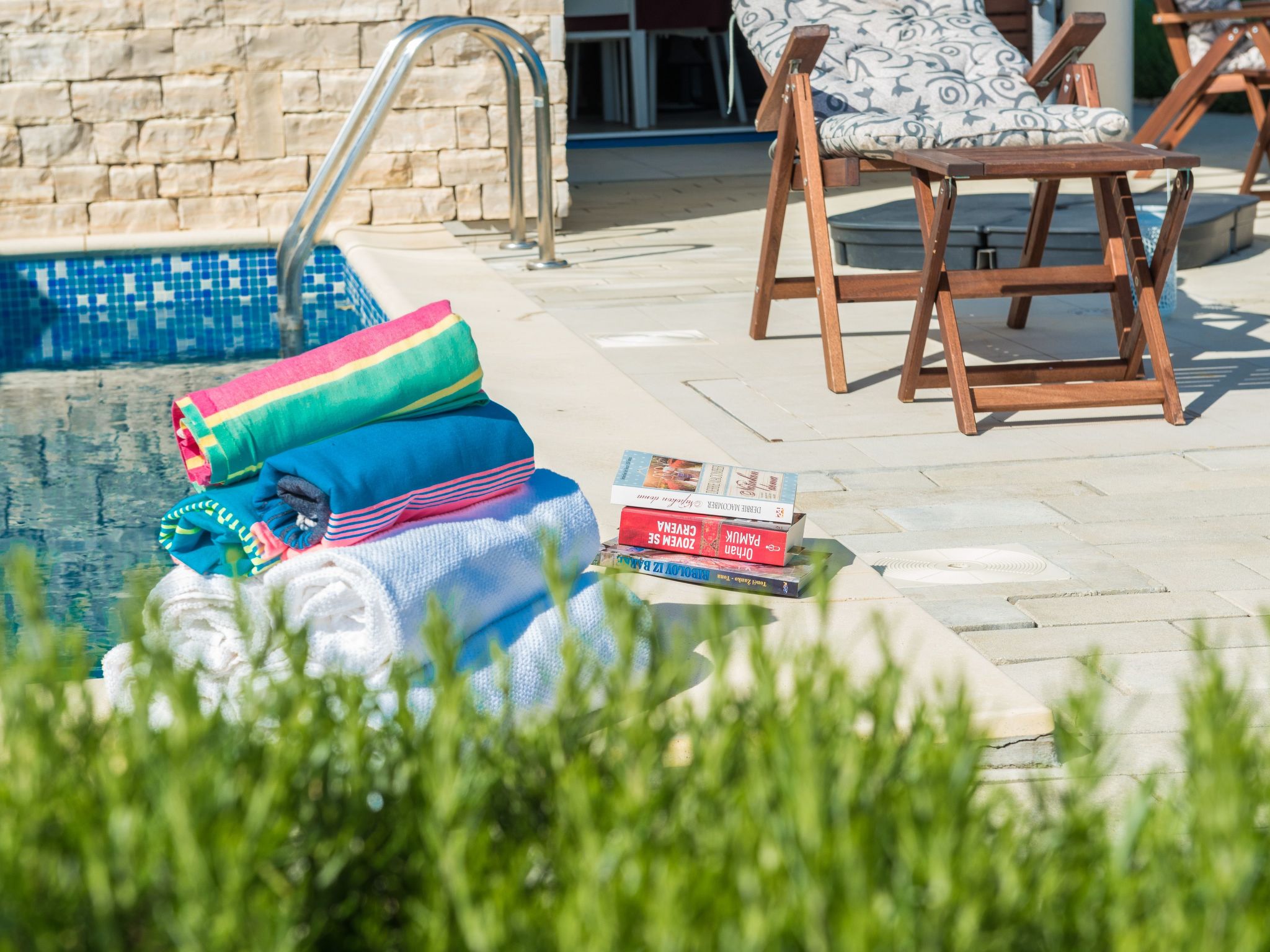 Strandvilla Miri Rose mit beheizbarem Pool-Dedans