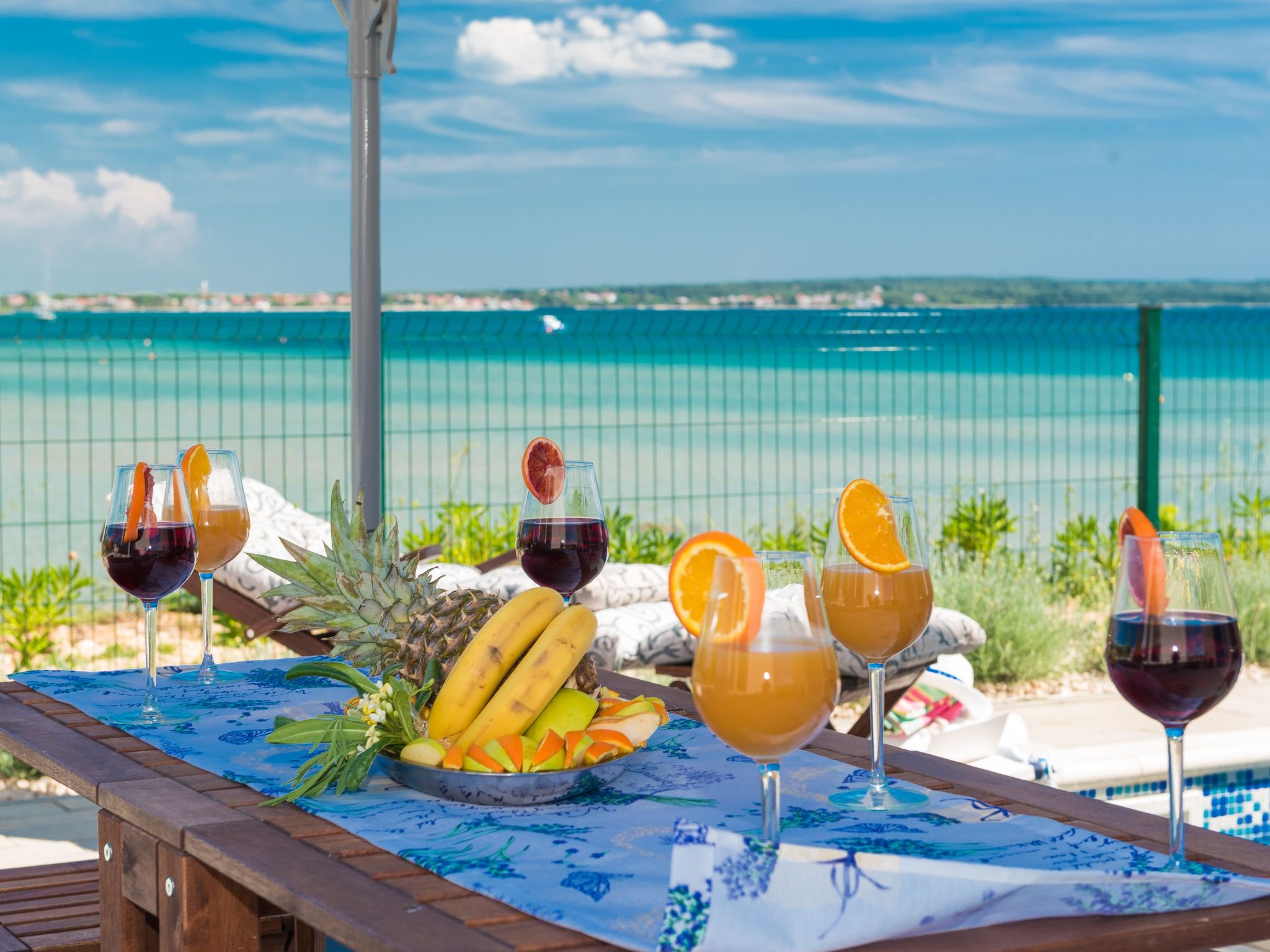 Strandvilla Miri Rose mit beheizbarem Pool-Dedans