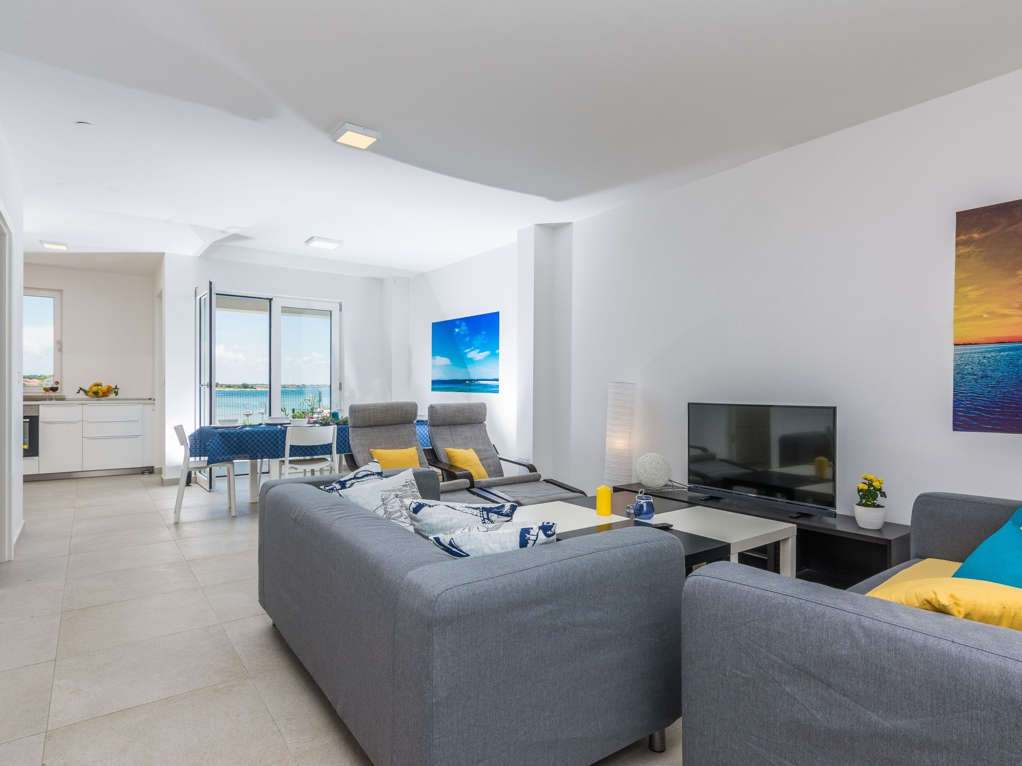 Strandvilla Miri Rose mit beheizbarem Pool-Dedans