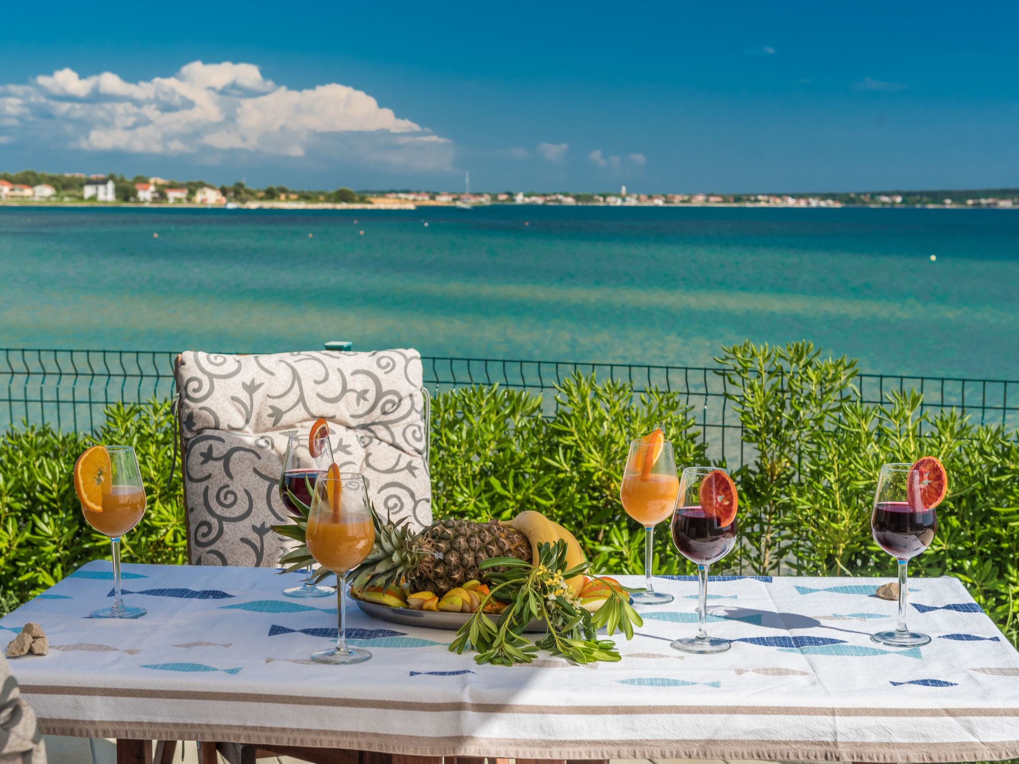 Strandvilla Miri Rose mit beheizbarem Pool-Dedans