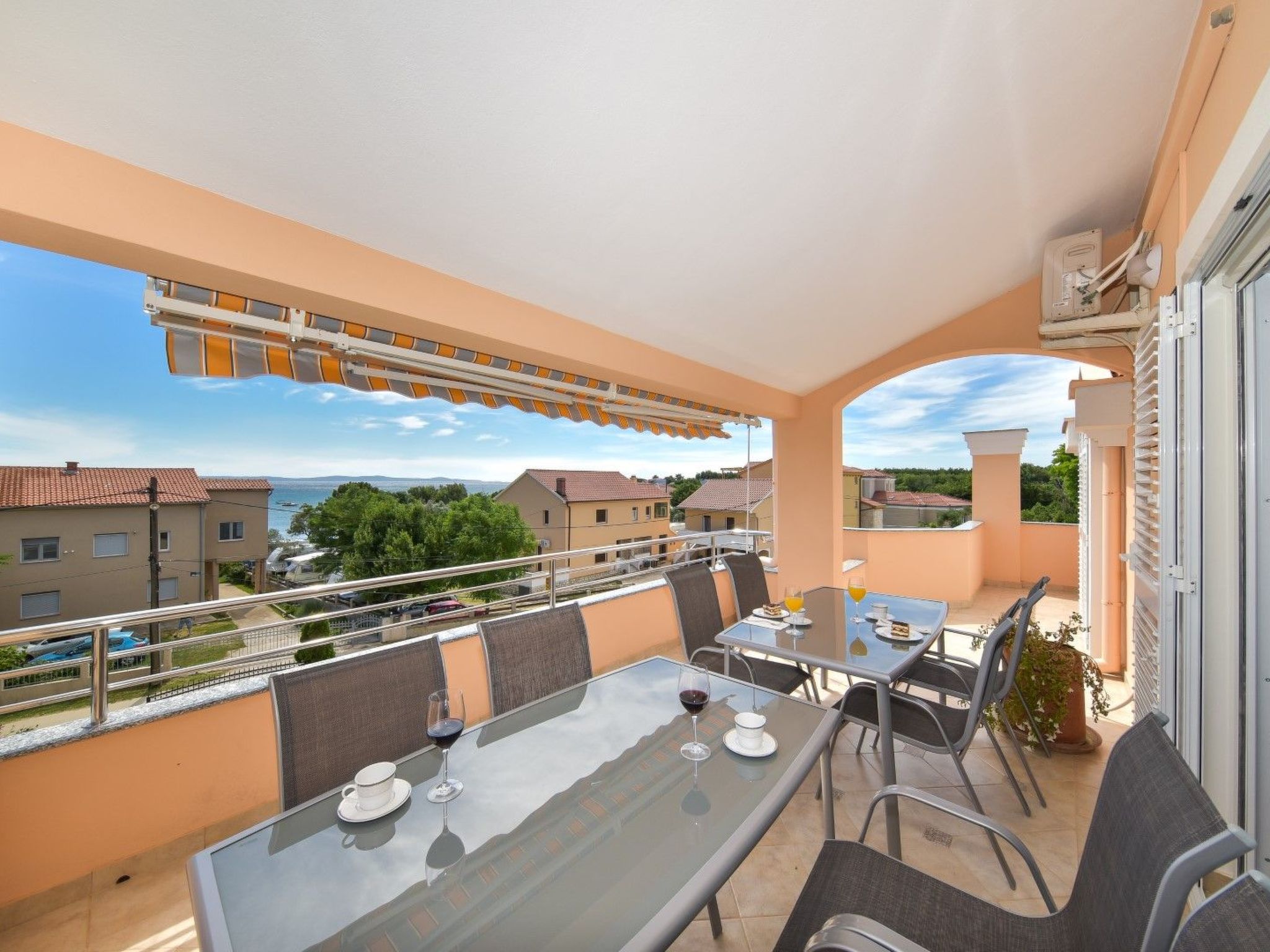 Vakantiehuis met zwembad in Privlaka (Kroatië) voor 4 personen