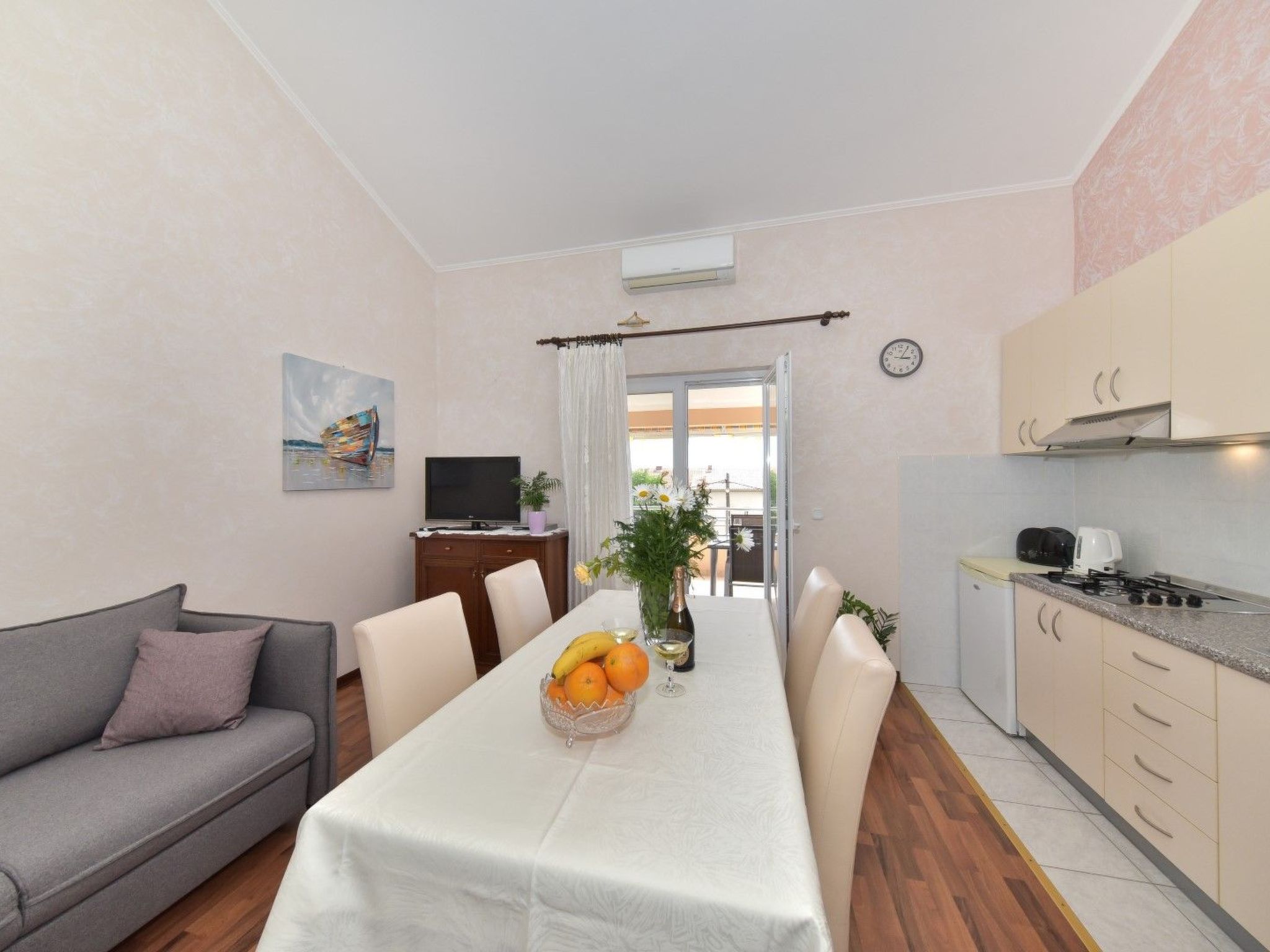 Wohnung mit Blick auf das Wasser