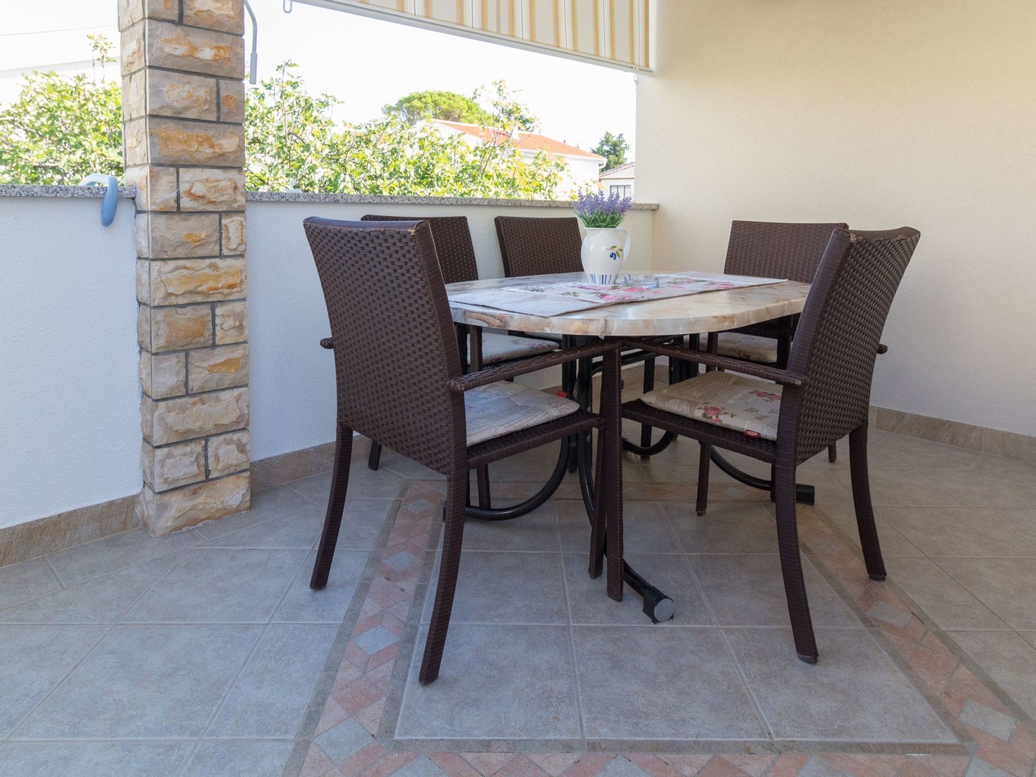 Ferienhaus in Privlaka (Kroatien) und 1 Hund erlaubt