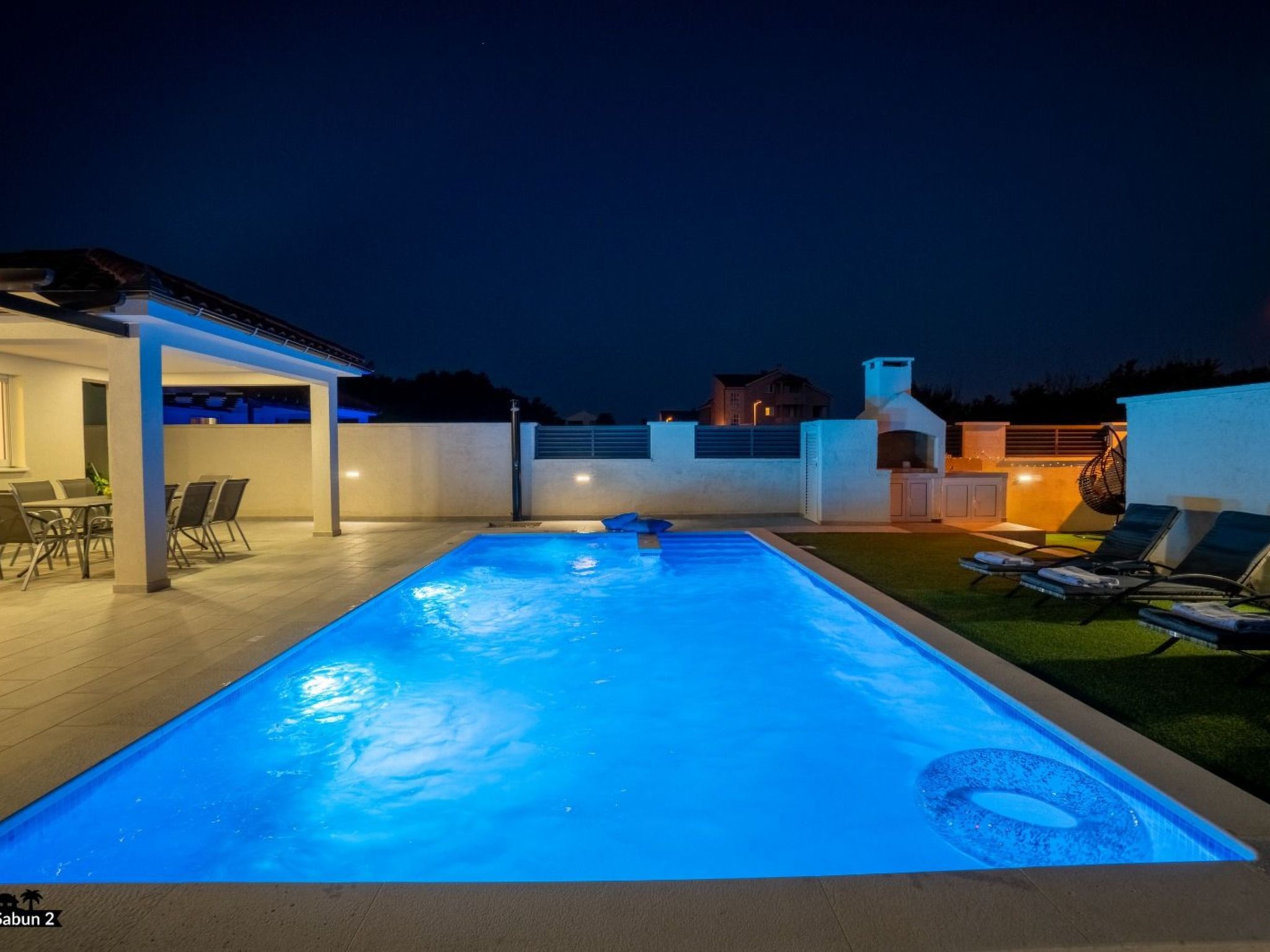 Villa mit beheiztem Pool Privlaka - TA Leut Agency