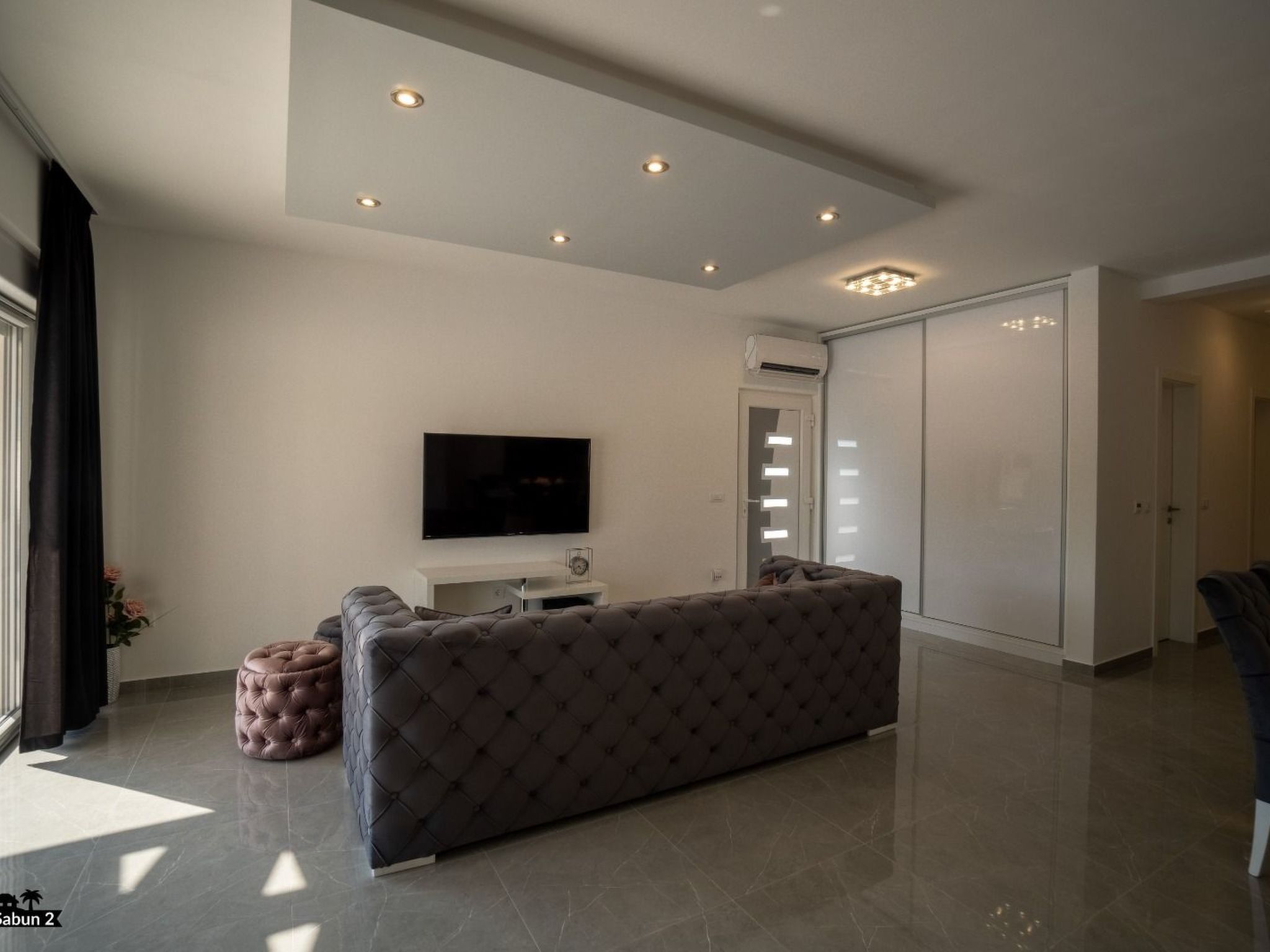 Villa mit beheiztem Pool Privlaka - TA Leut Agency-Drinnen