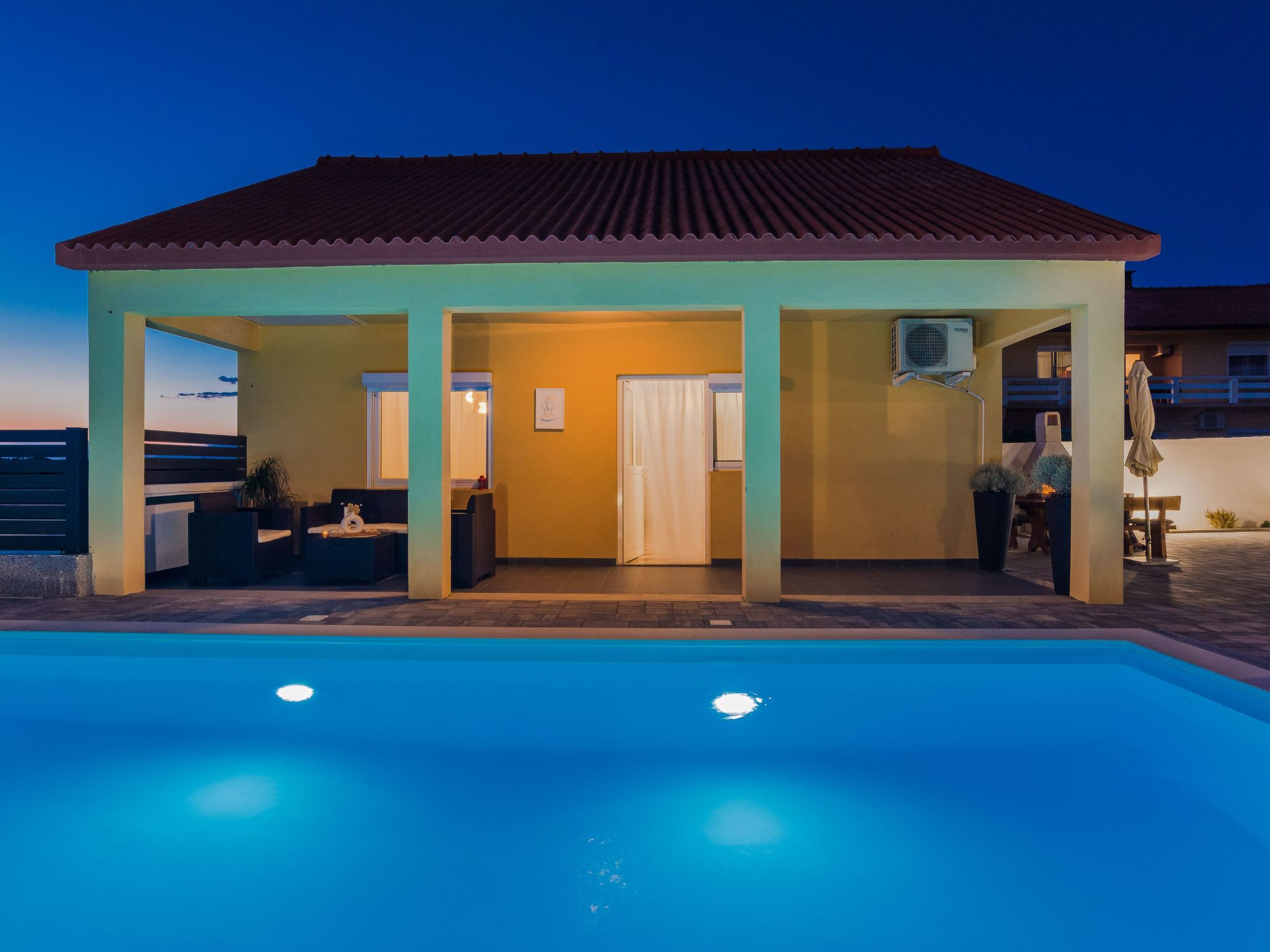 Haus Marijan mit privatem Pool - Agentur TA Leut-Binnen