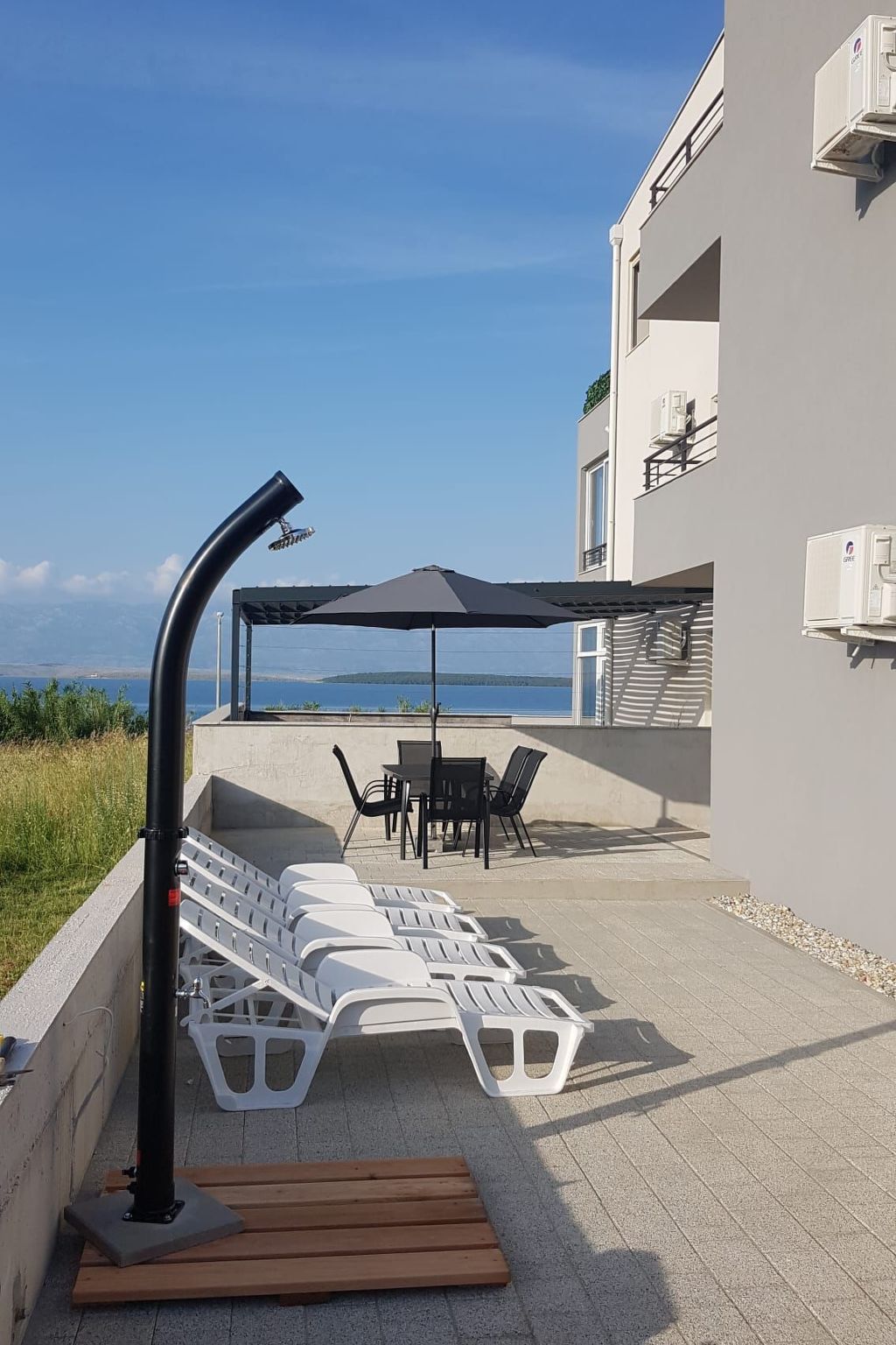 Appartement Dani am Strand mit herrlichem Meerblick