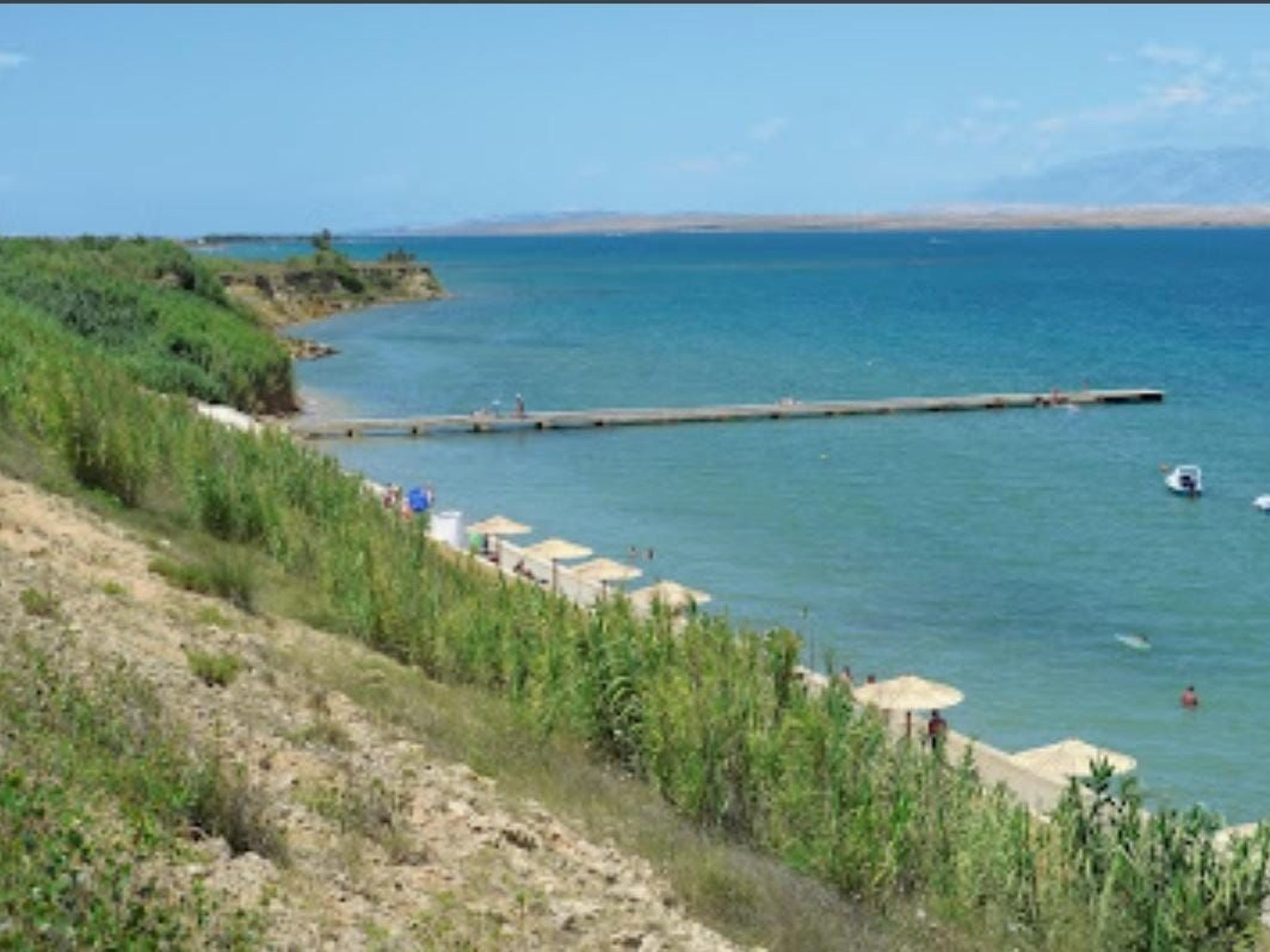 Appartement Dani am Strand mit herrlichem Meerblick
