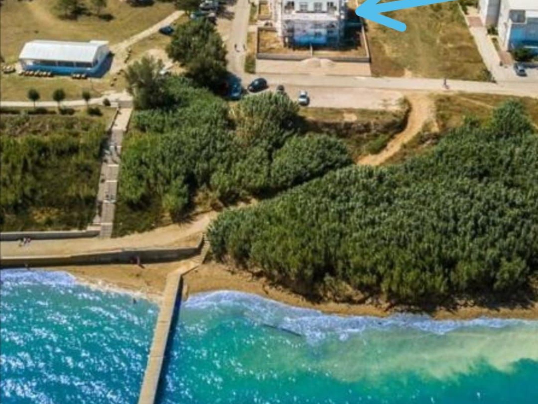 Appartement Dani am Strand mit herrlichem Meerblick