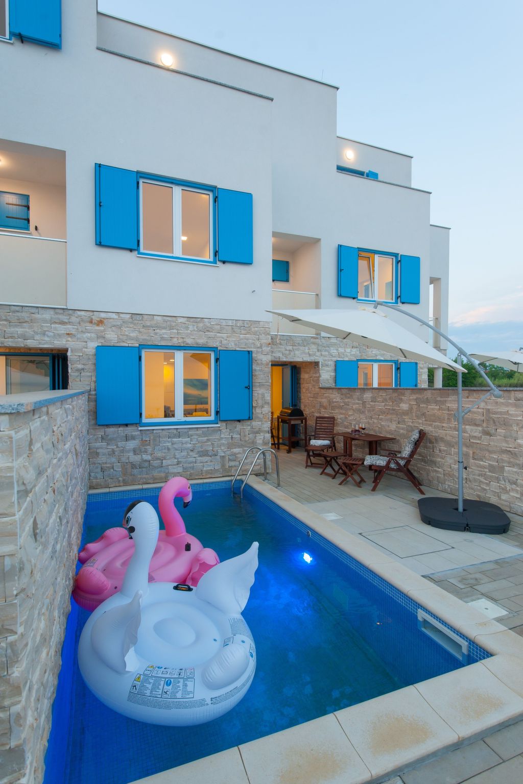 In Privlaka mit Privatem Pool und Panoramablick - Image-tags.info
