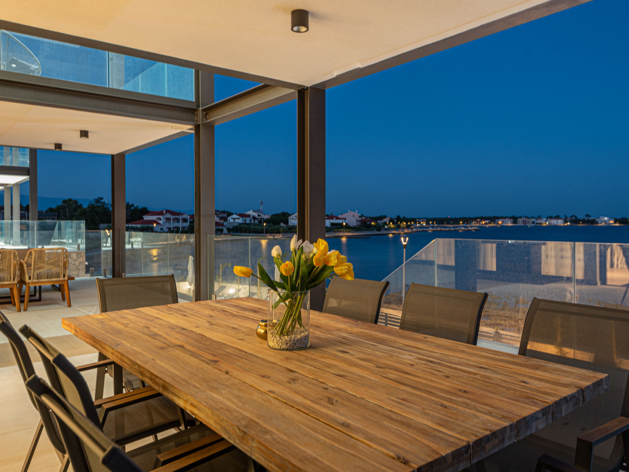 Seafront Villa Serena with pool and seaview — Terrace (3 of 41)