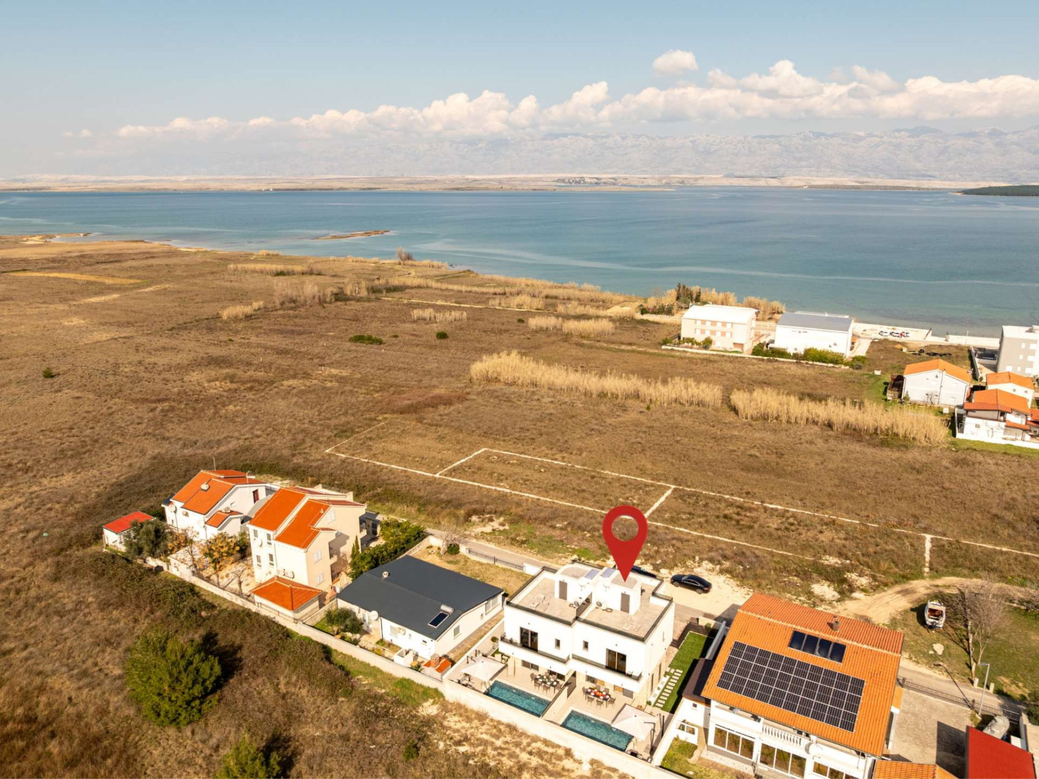 Seaview Villa Sal with pool, jacuzzi and sauna