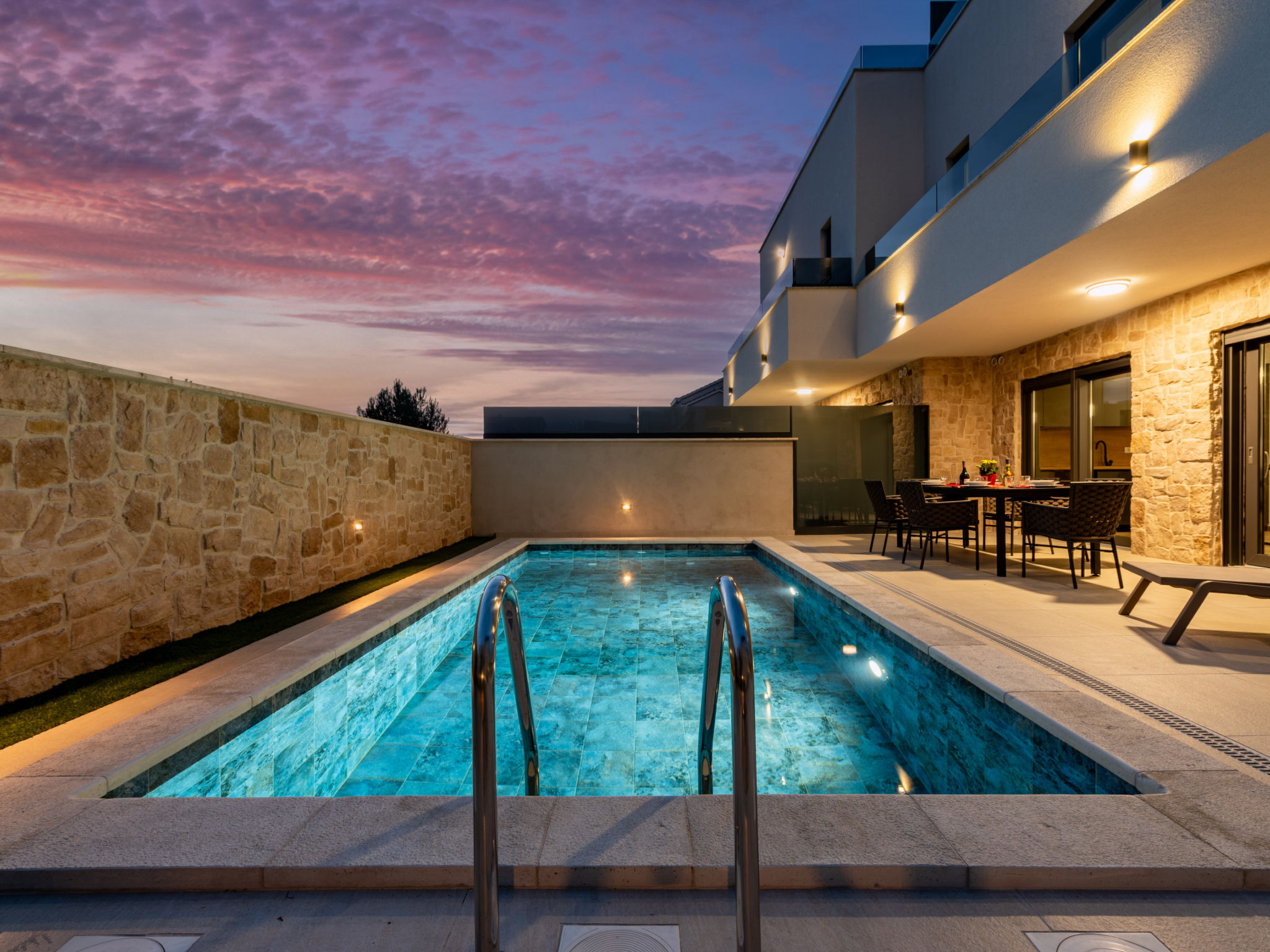 Seaview Villa Sal with pool, jacuzzi and sauna