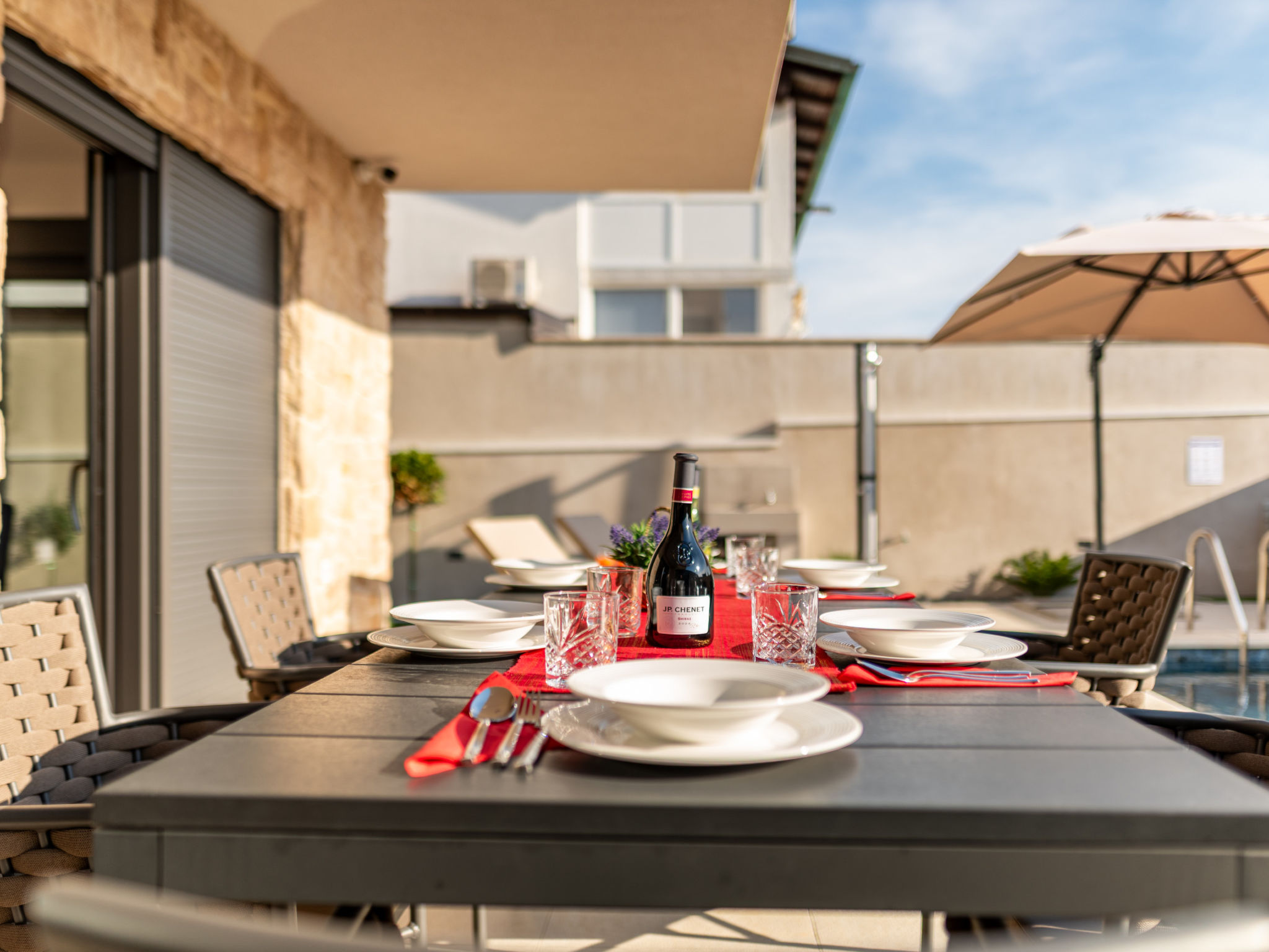Seaview Villa Sal with pool, jacuzzi and sauna - Buiten