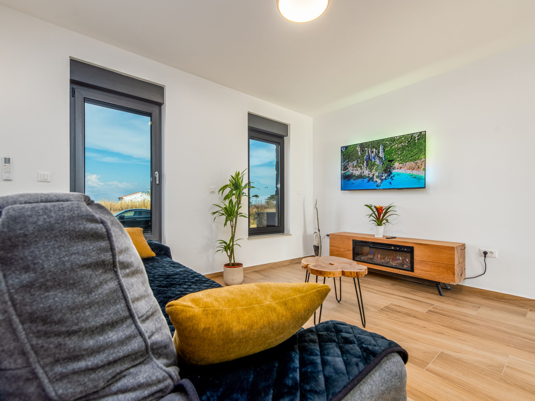 Seaview Villa Sal with pool, jacuzzi and sauna - Binnen