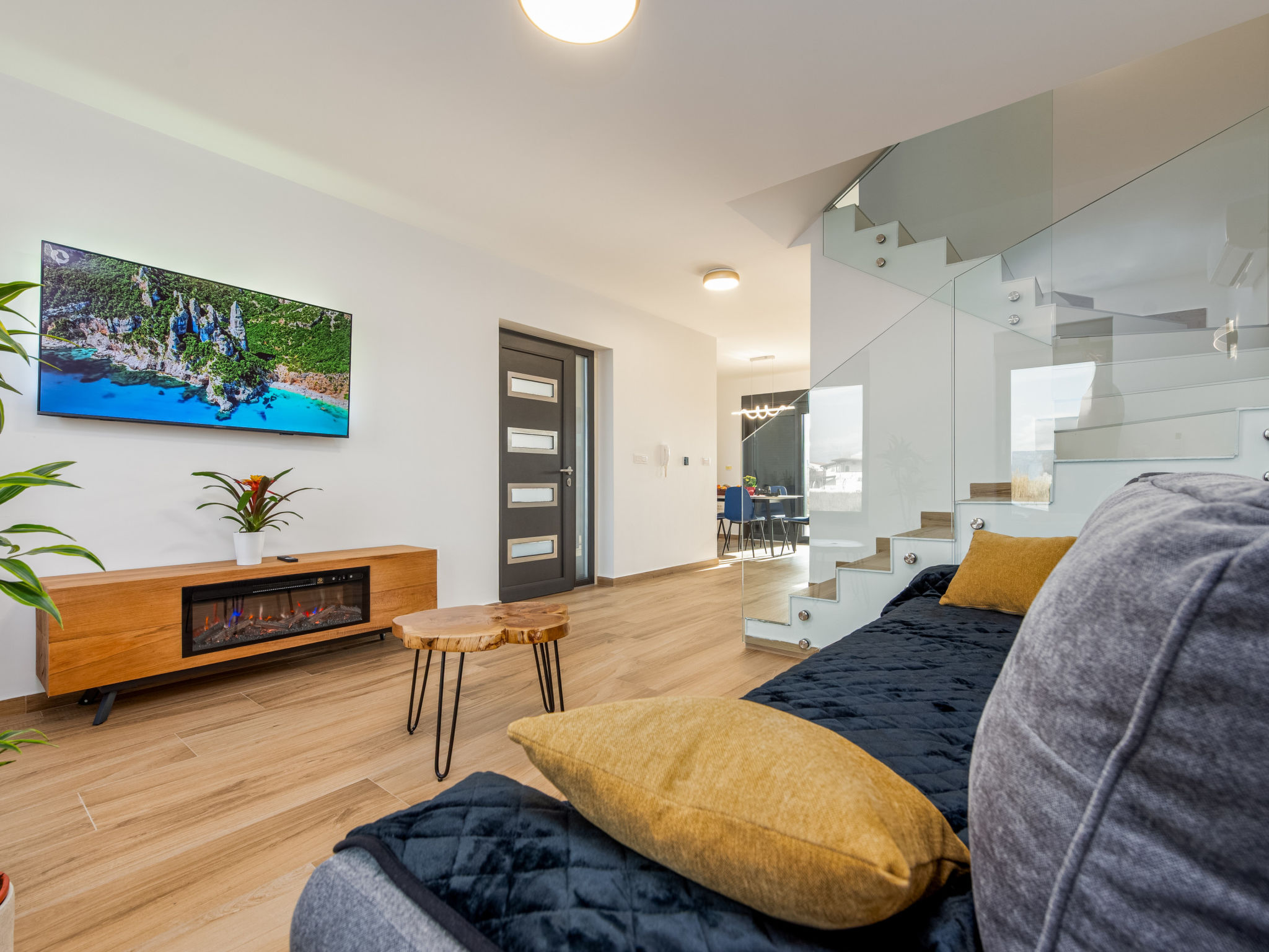 Seaview Villa Sal with pool, jacuzzi and sauna - Binnen
