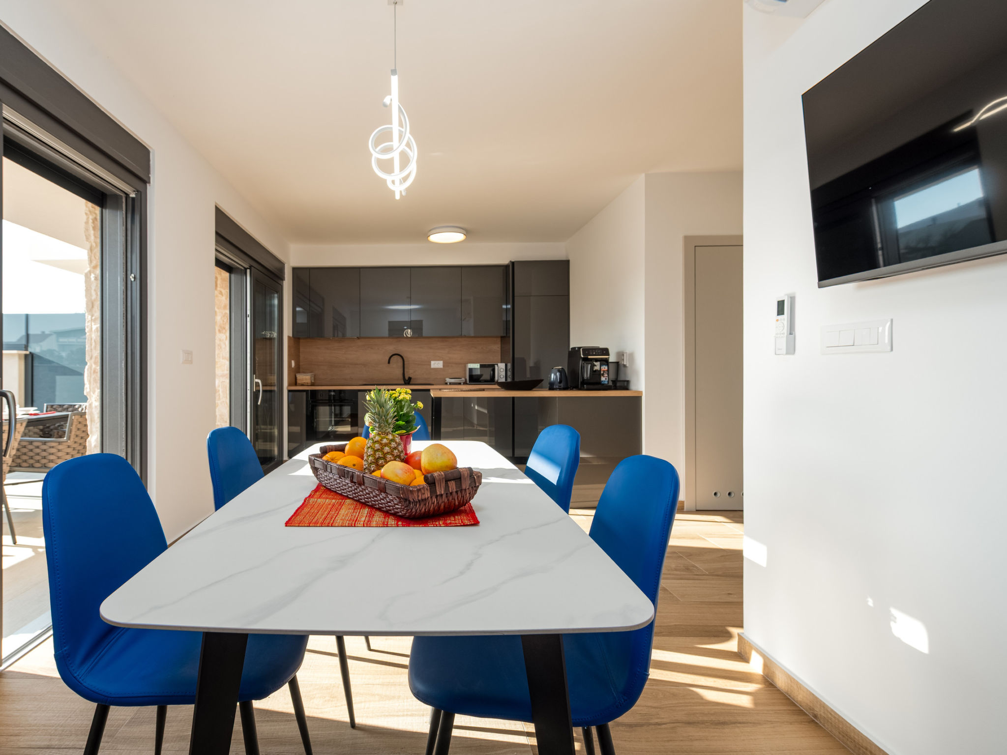 Seaview Villa Sal with pool, jacuzzi and sauna - Binnen
