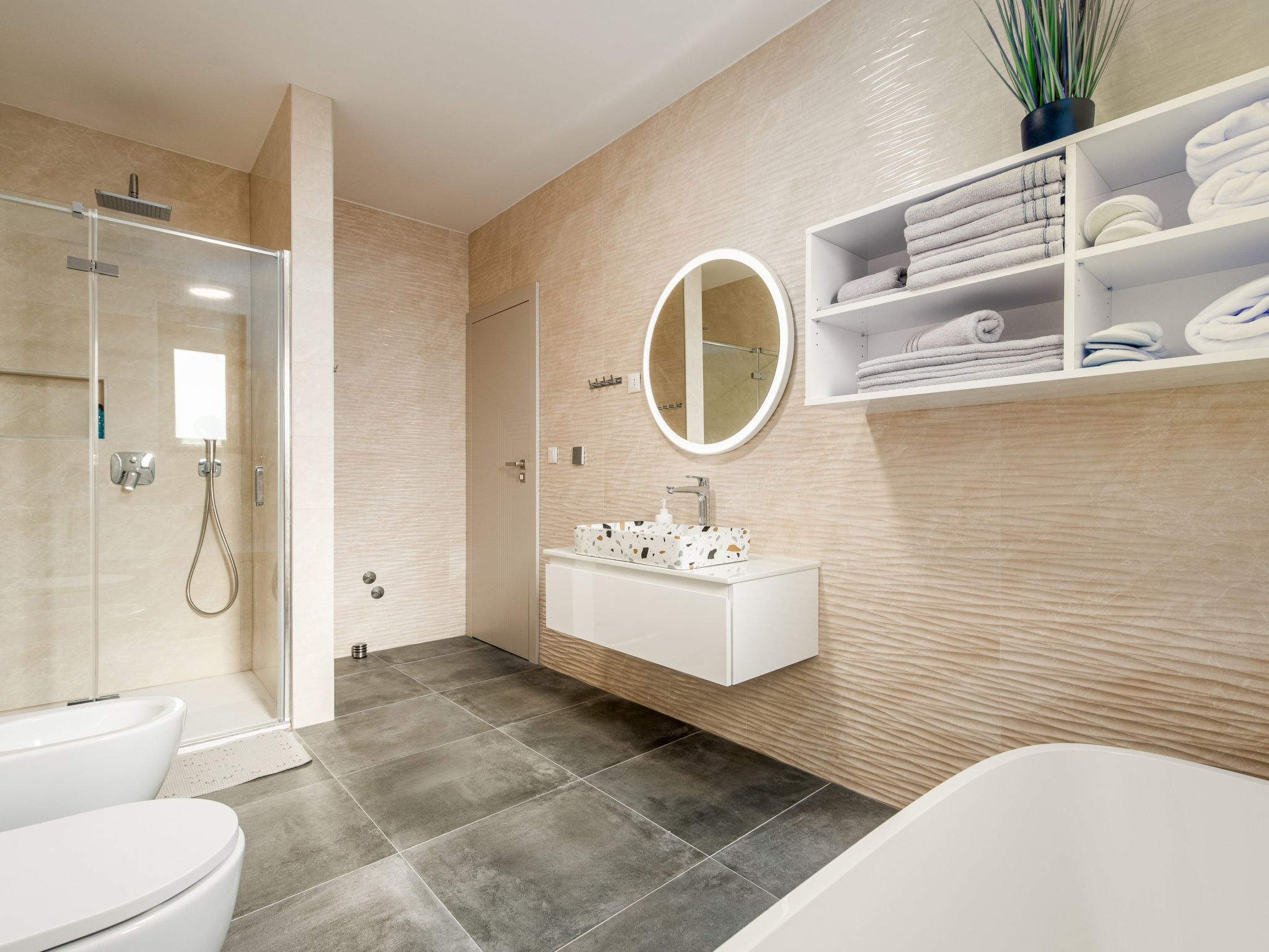 Seaview Villa Sal with pool, jacuzzi and sauna - Binnen