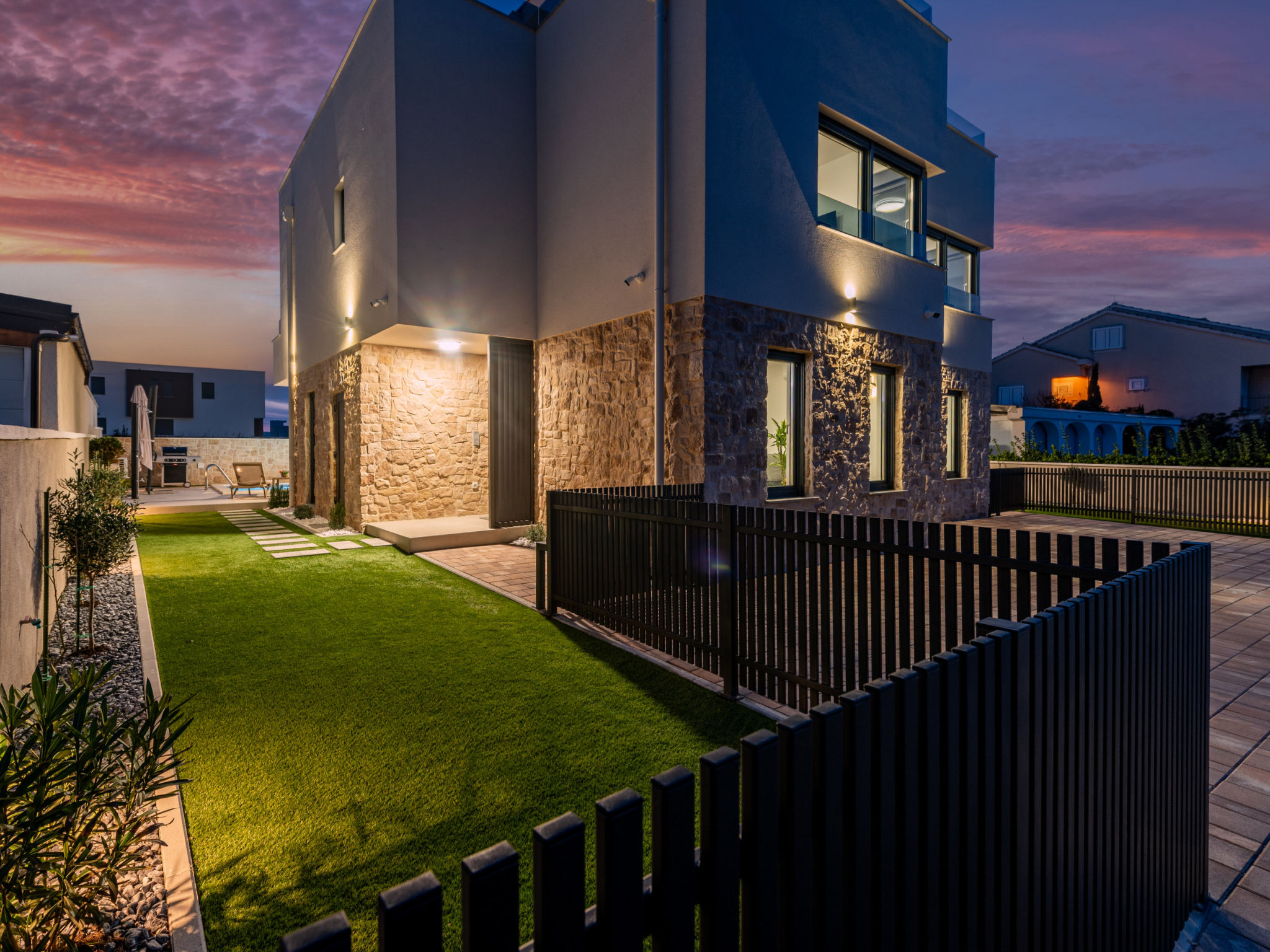 Seaview Villa Sal with pool, jacuzzi and sauna - Buiten