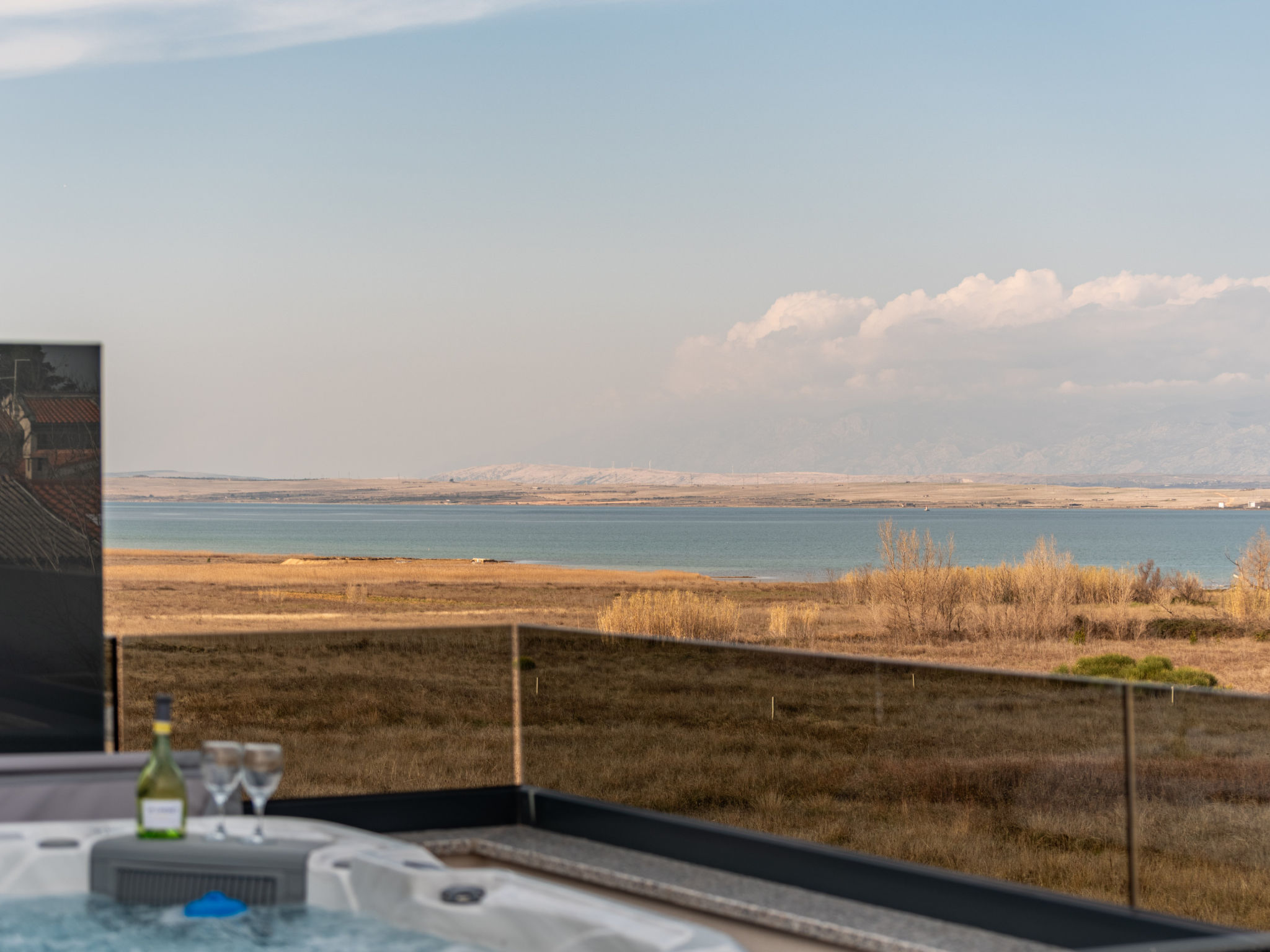 Seaview Villa Mar with pool, jacuzzi and sauna