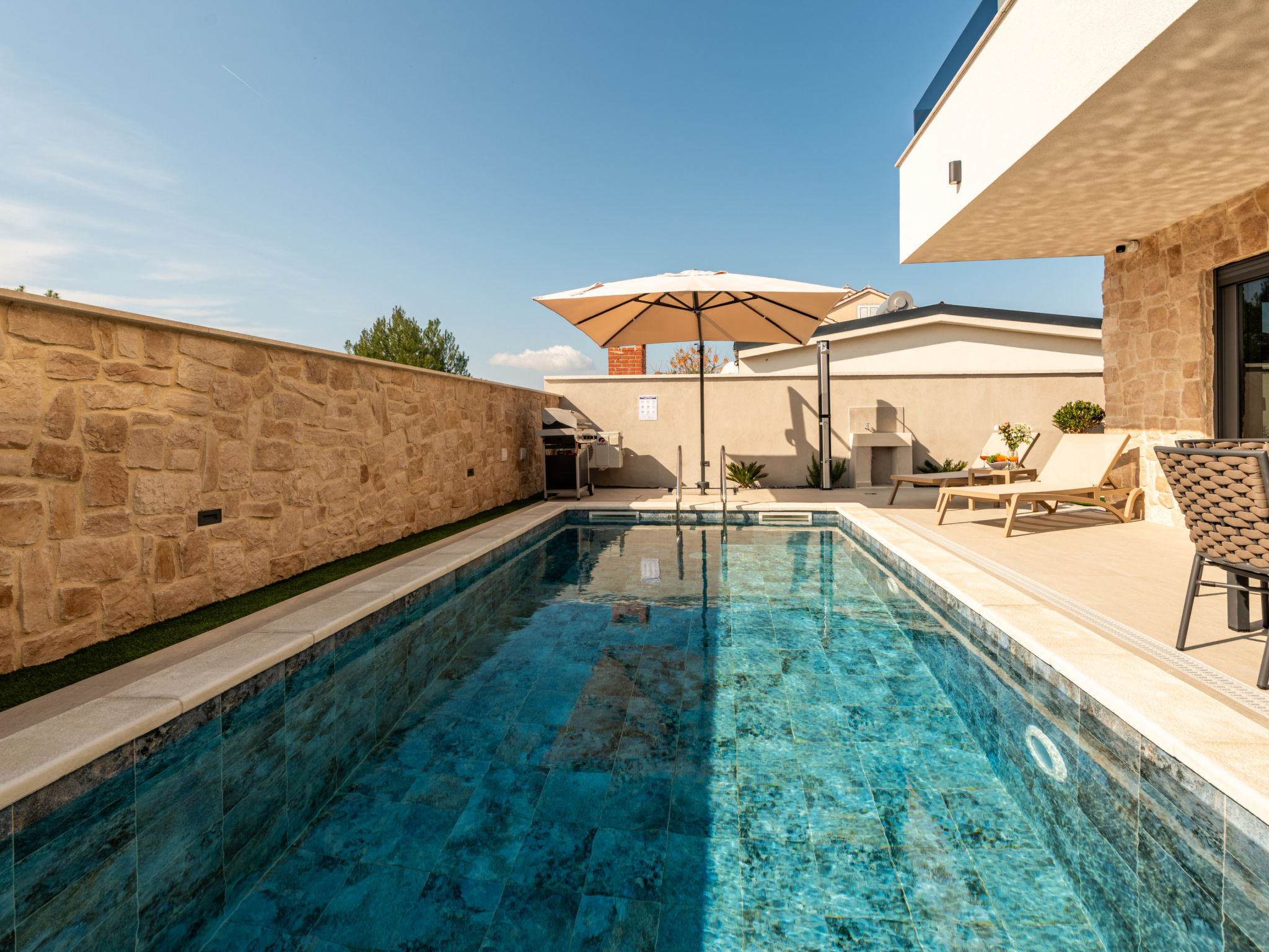 Seaview Villa Mar with pool, jacuzzi and sauna - Binnen