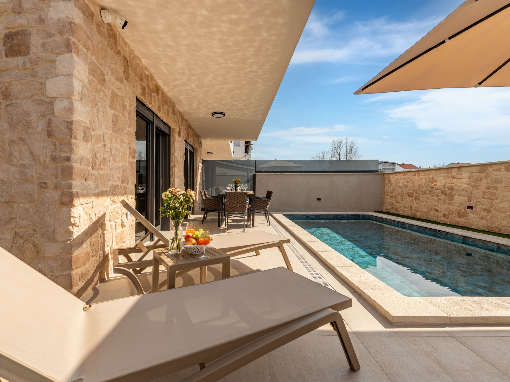 Seaview Villa Mar with pool, jacuzzi and sauna - Binnen