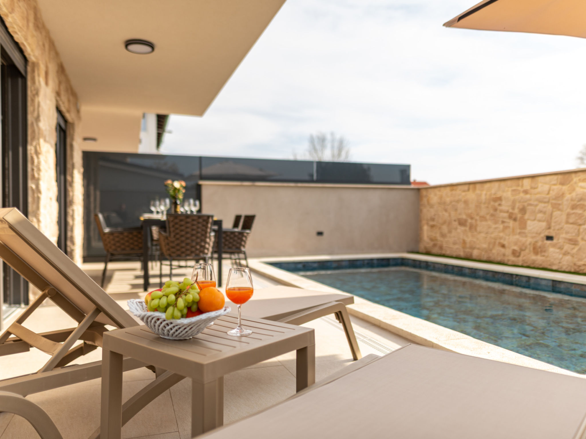Seaview Villa Mar with pool, jacuzzi and sauna - Binnen