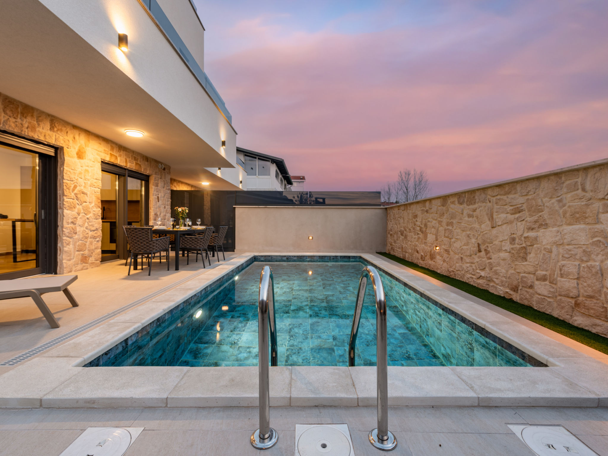 Seaview Villa Mar with pool, jacuzzi and sauna - Binnen